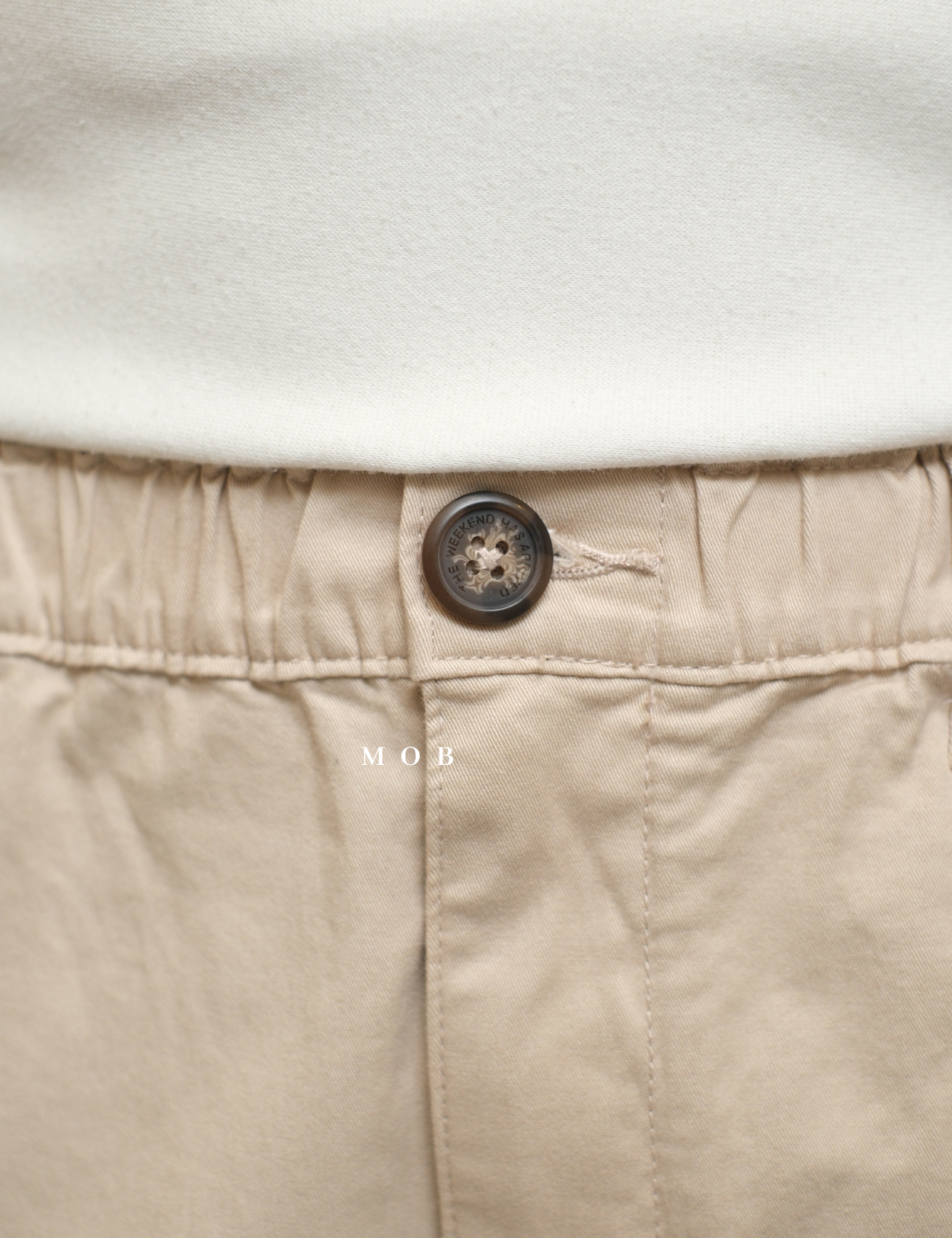 CBSSR03002 Twill Stretch Shorts Beige (Inseam 7)