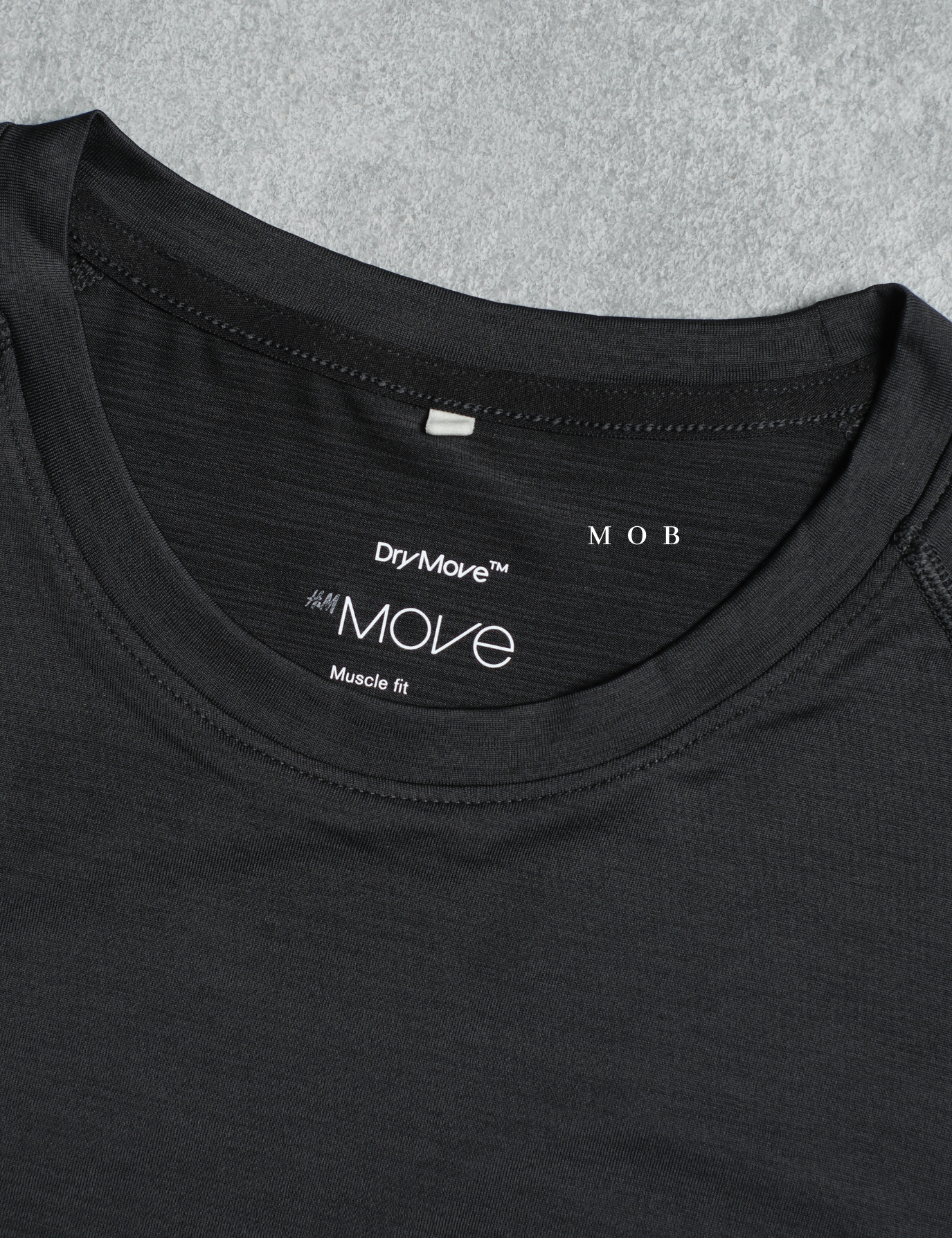 HMSST03002A DryMove SS Tee Dark Grey Misty