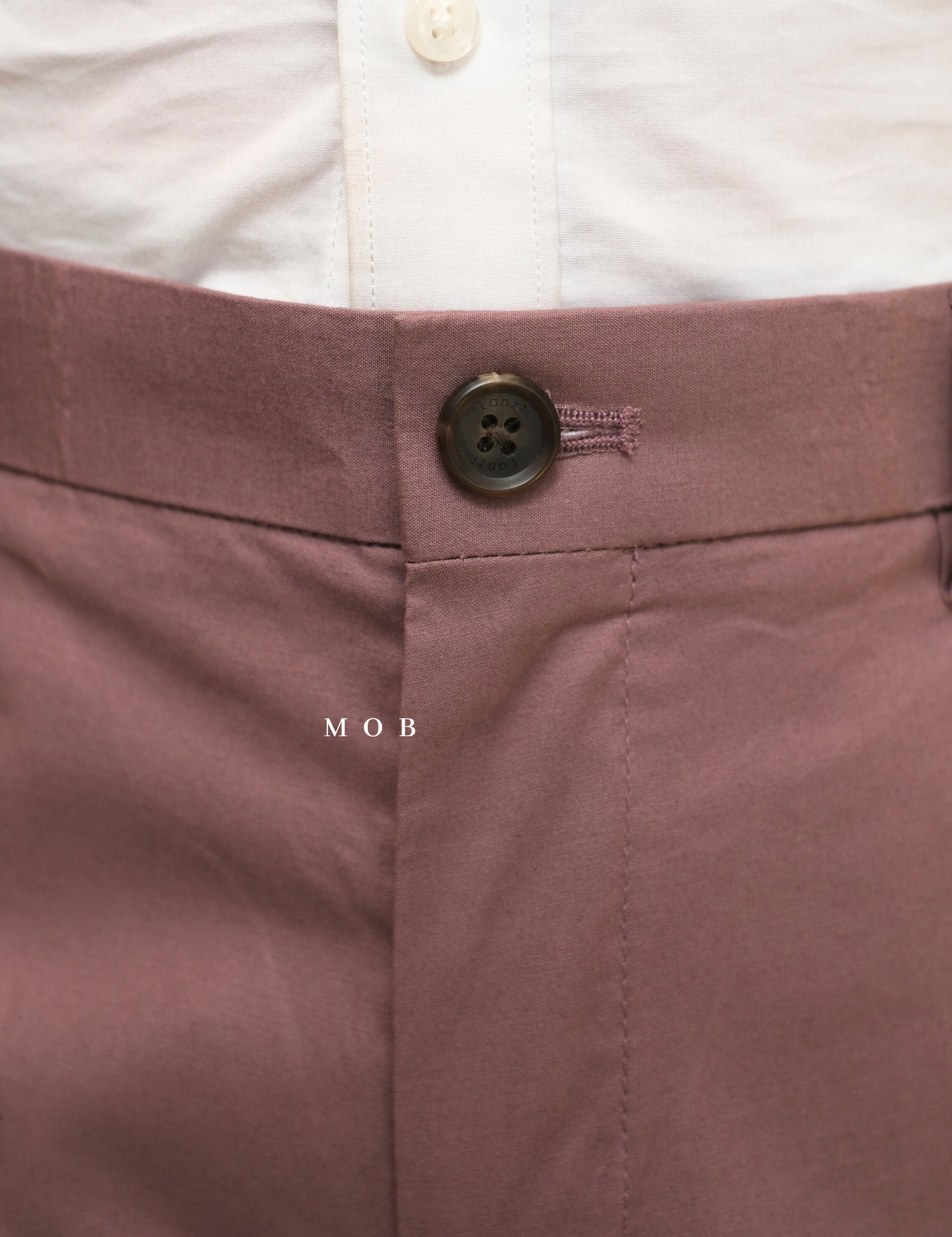 LZPT01006 Basic Chinos Pants Mauve