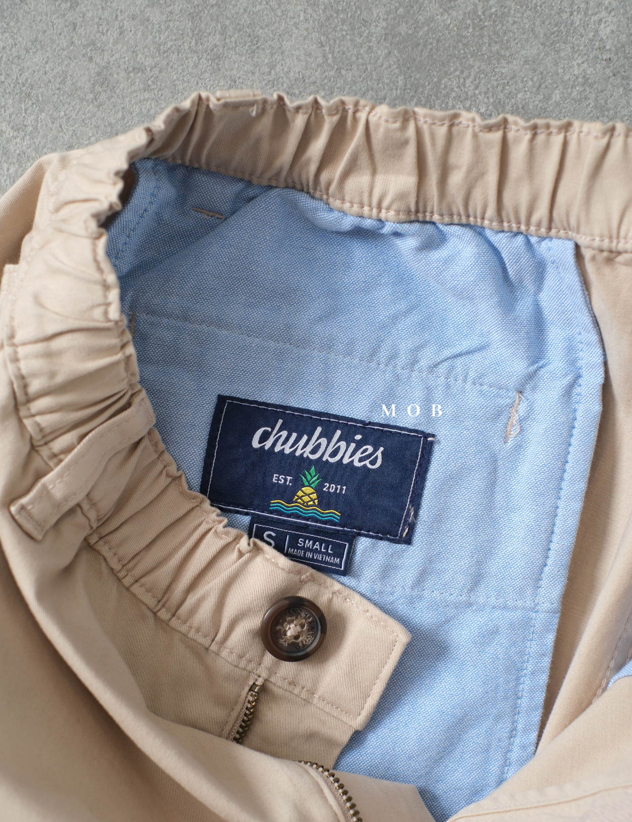 CBSSR03002 Twill Stretch Shorts Beige (Inseam 7)