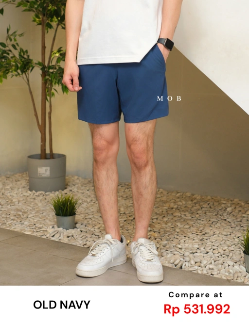 ONV02ASR001-009 Essential Woven Workout 7" Shorts Pacific Blue