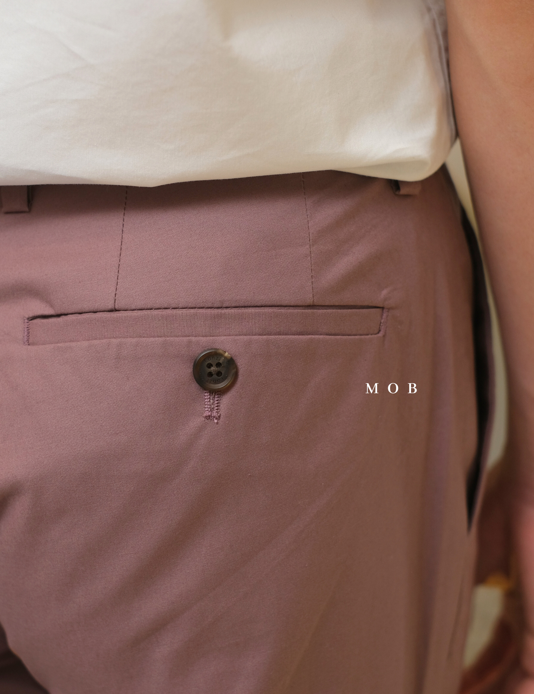 LZPT01006 Basic Chinos Pants Mauve
