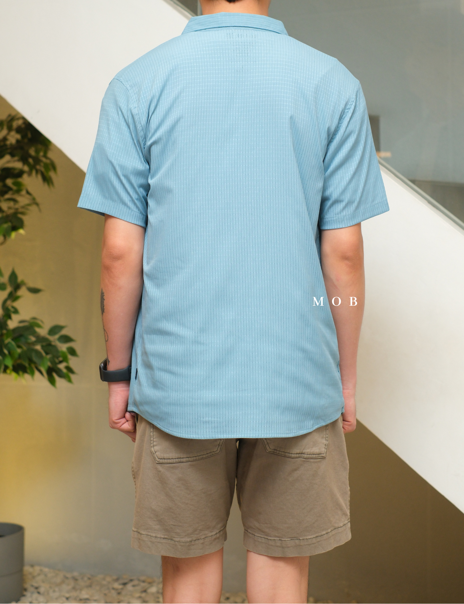 ROASSS01004A Bless Up SS Shirt Sky Blue