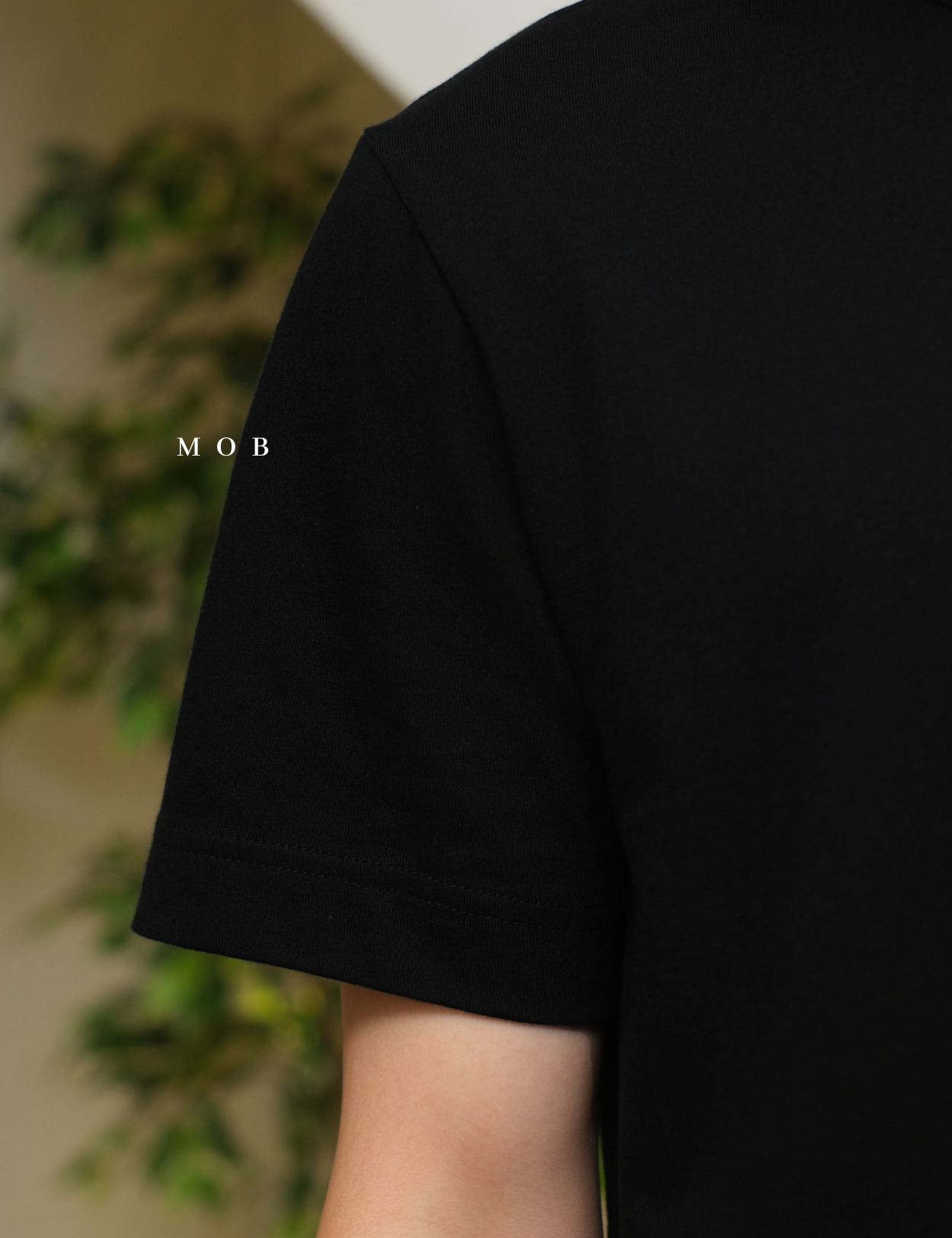 MODSST01001B Basic SS Tee Black