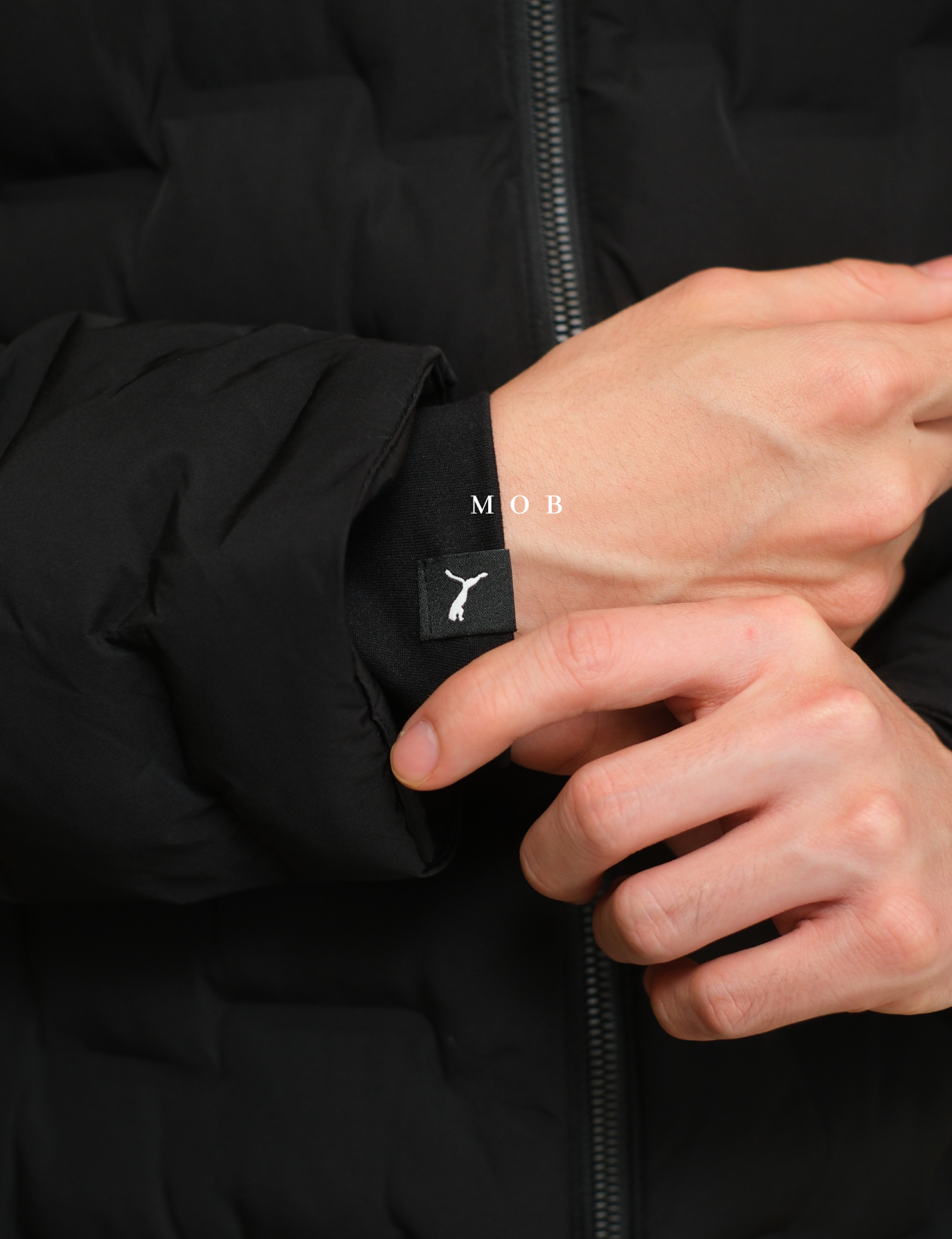 PMJ01001B Puma Tube Padding Jacket Black
