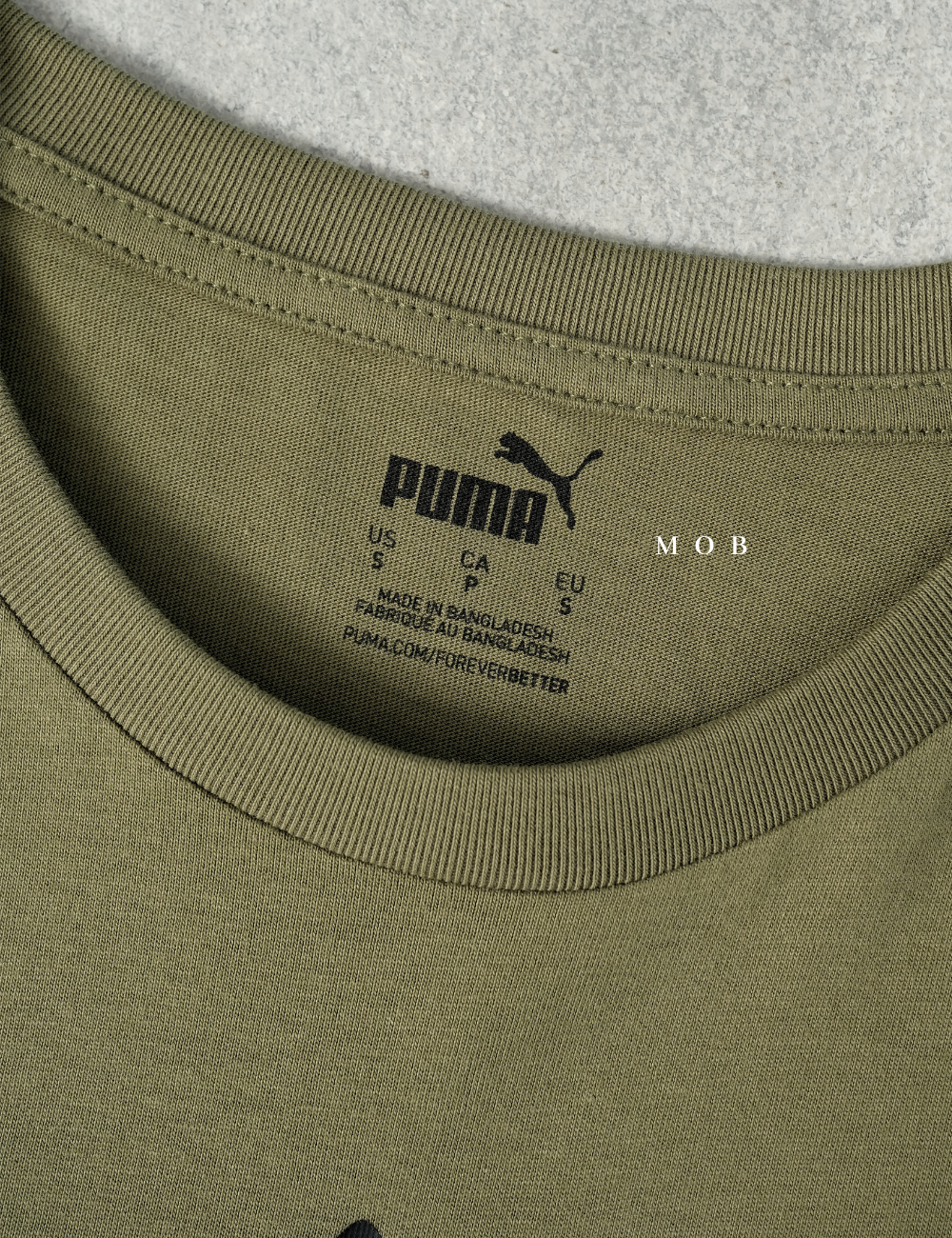 PMSST09008B Jump Big Cat SS Tee Olive
