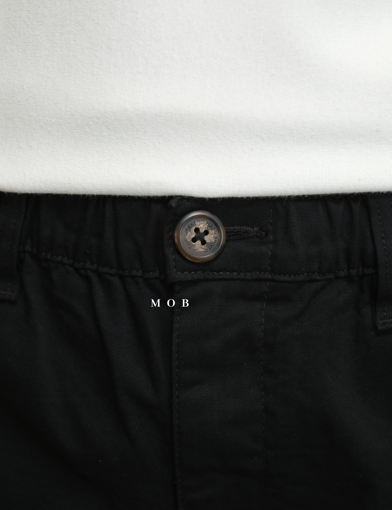 CBSSR03003 Twill Stretch Shorts Black (Inseam 7)