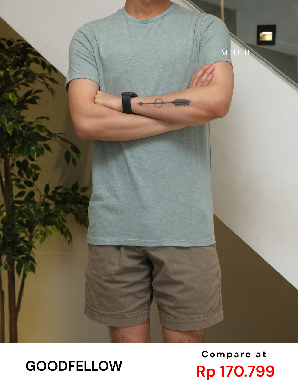 GFSST04002 Basic Lyndale SS Tee Aqua