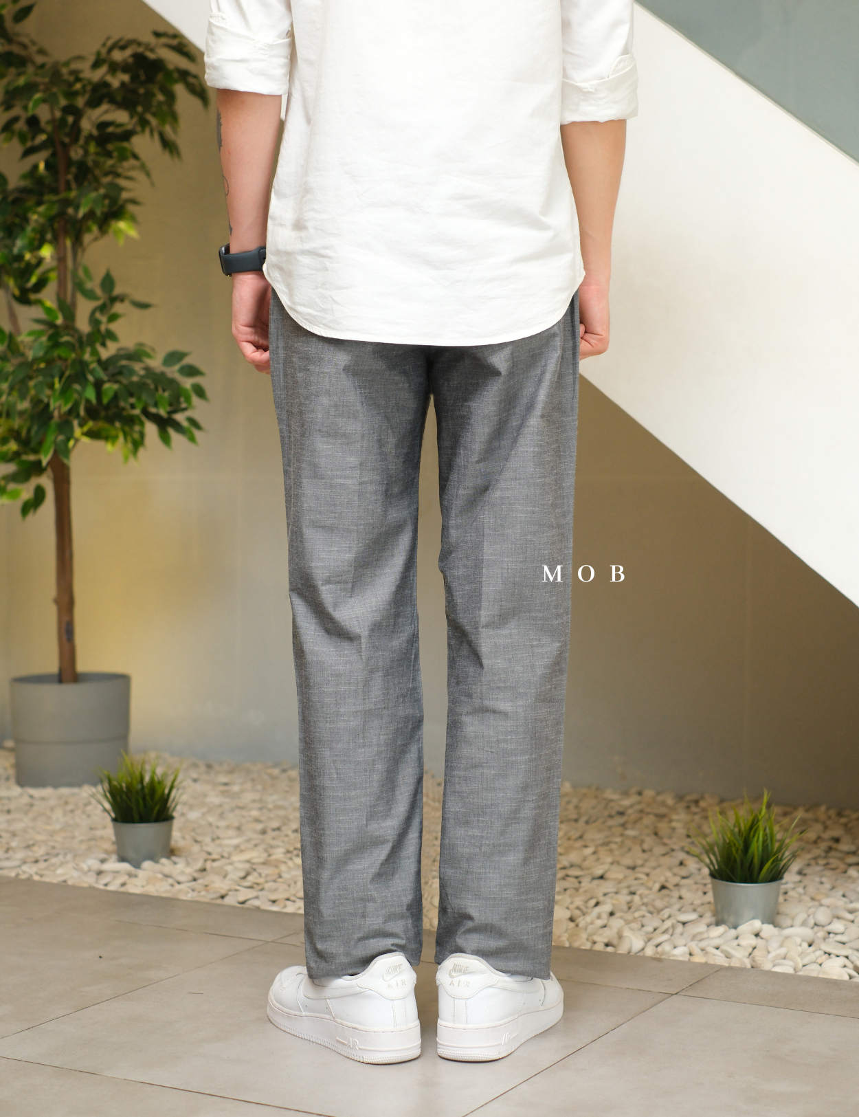 EXPT1702G Photographer Slim Pants Grey