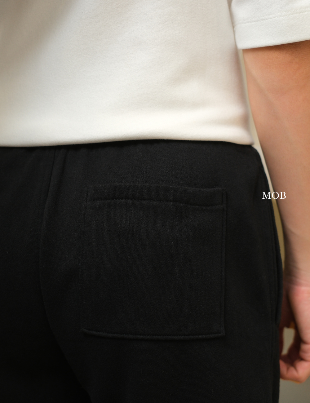 NTSR06002 9'' Soft Fleece Shorts Black