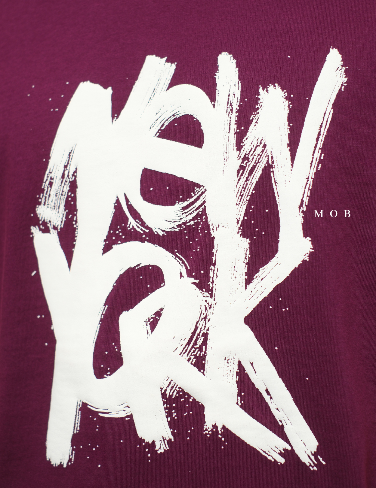 MODSST01008 New York Graphic SS Tee Purple