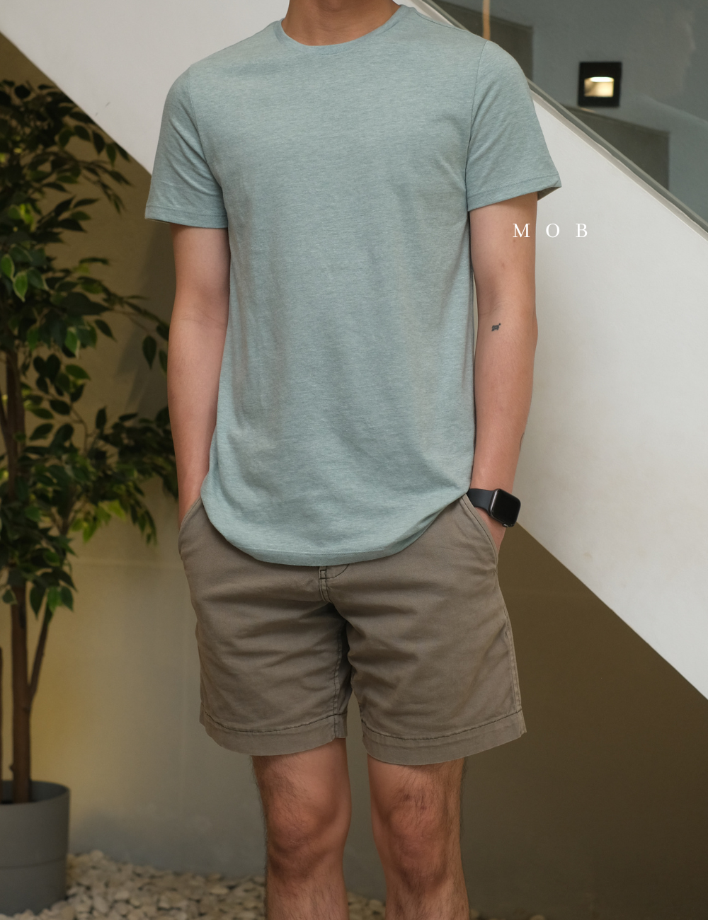 GFSST04002 Basic Lyndale SS Tee Aqua
