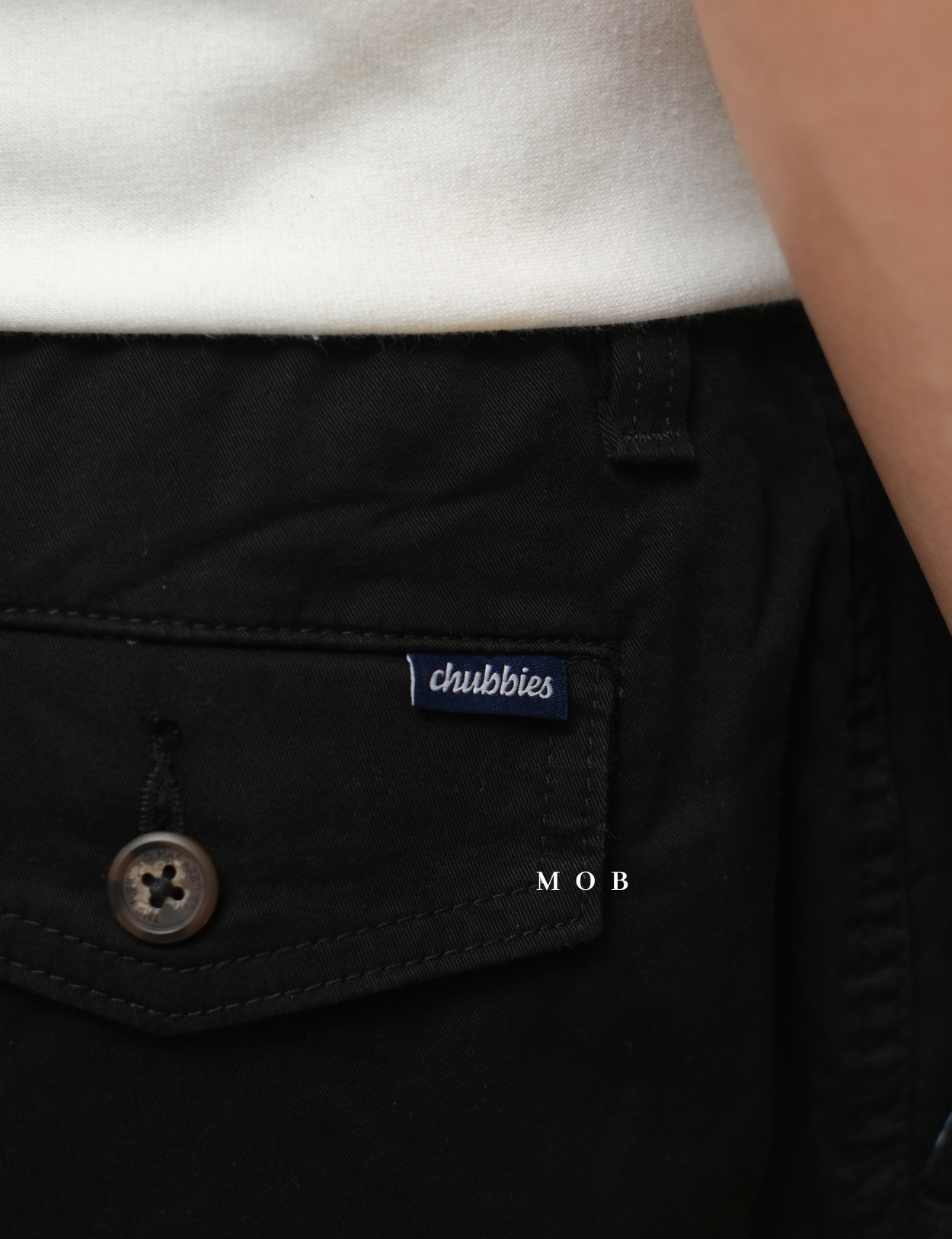 CBSSR03003 Twill Stretch Shorts Black (Inseam 7)
