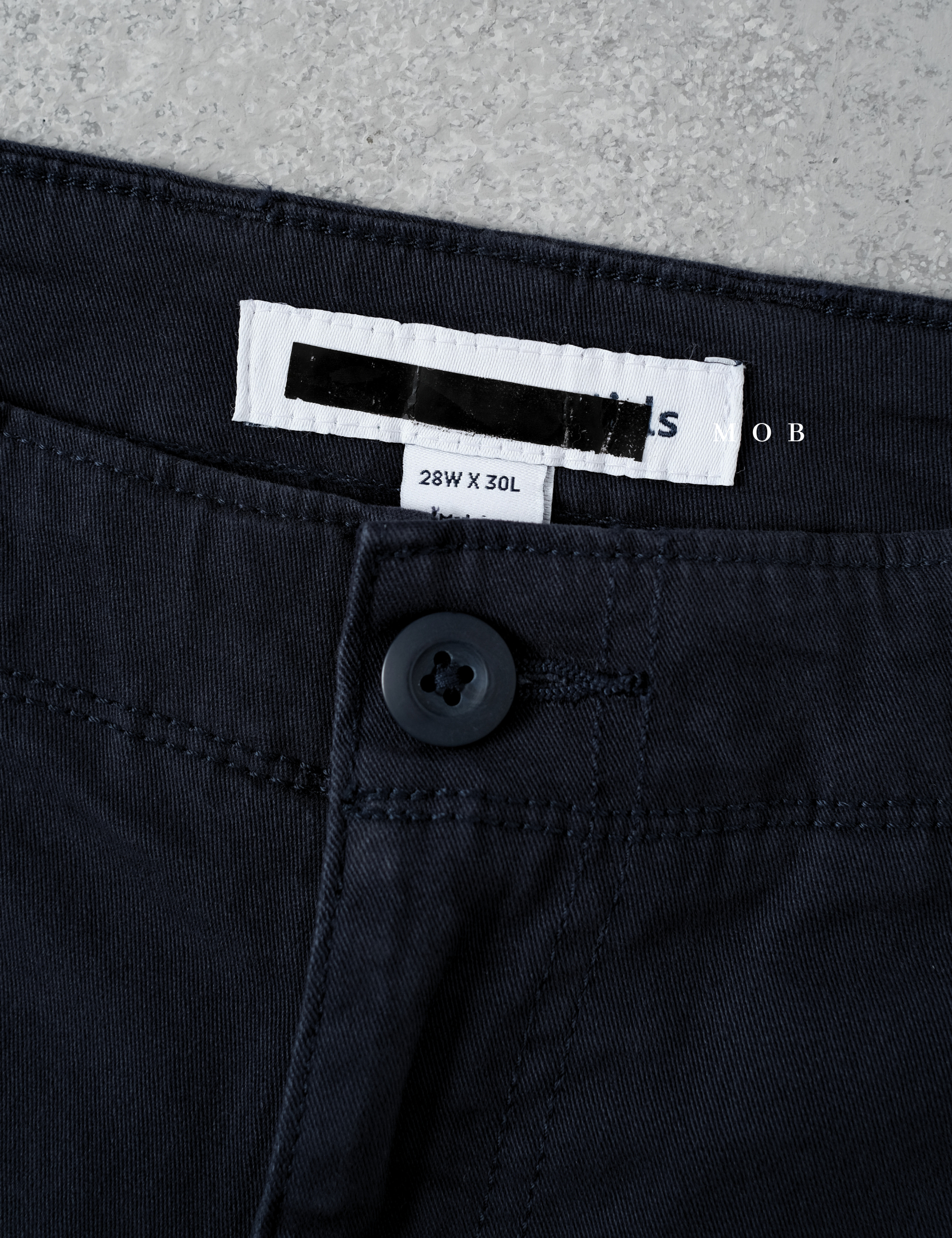 AZEPT06001 SLIM Fit Cargo Pants Navy