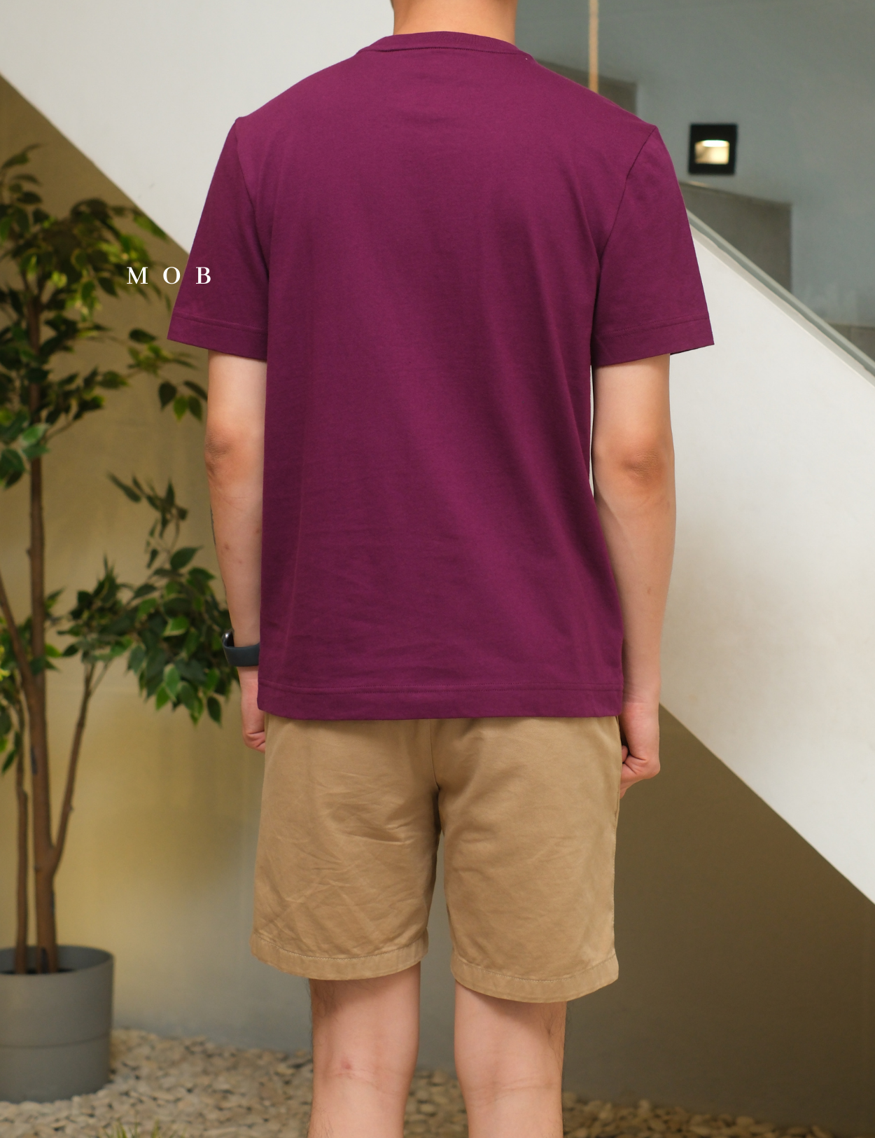 MODSST01008 New York Graphic SS Tee Purple