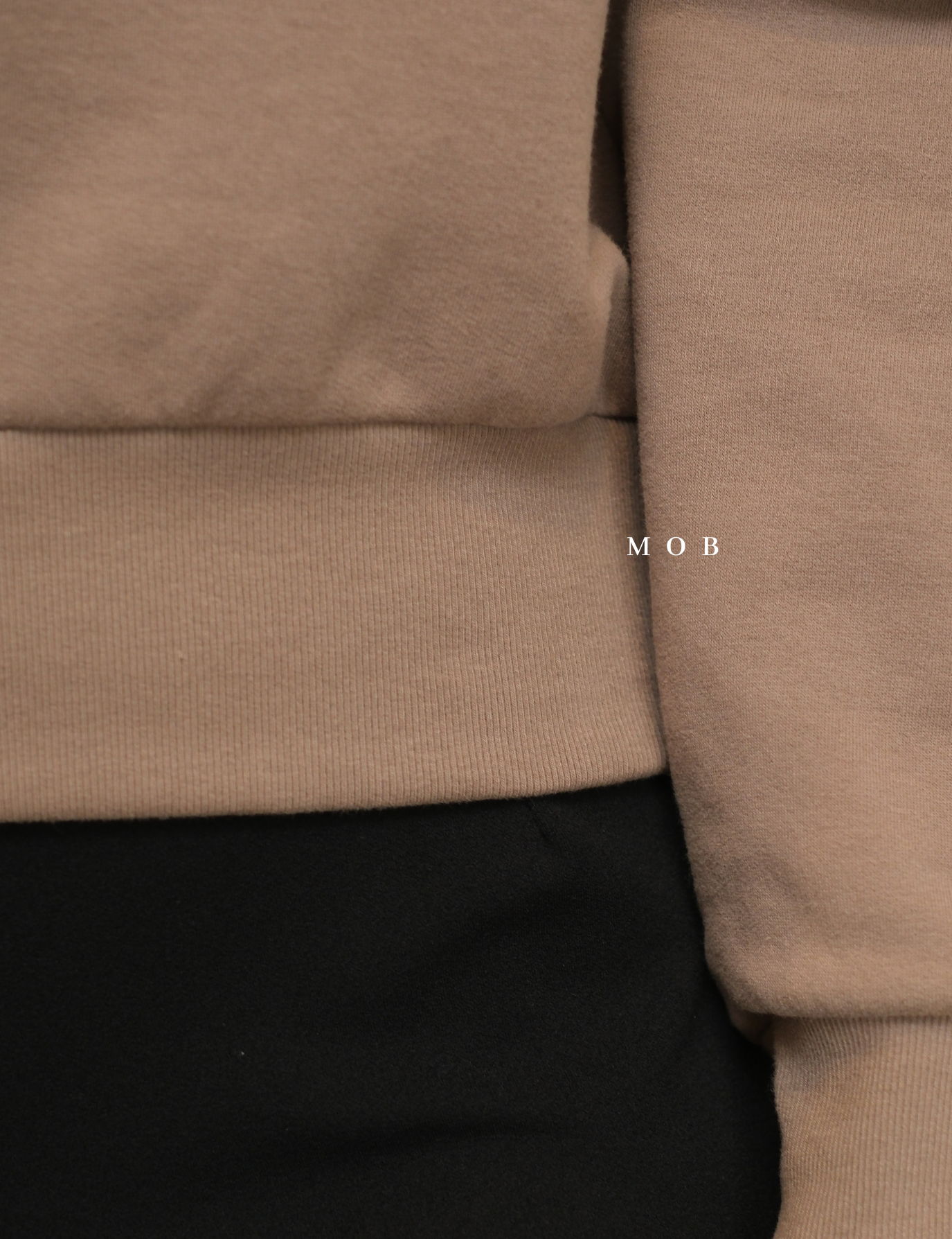 ATHSW01005 Power of She Embroidered Crew Sweatshirt Brown