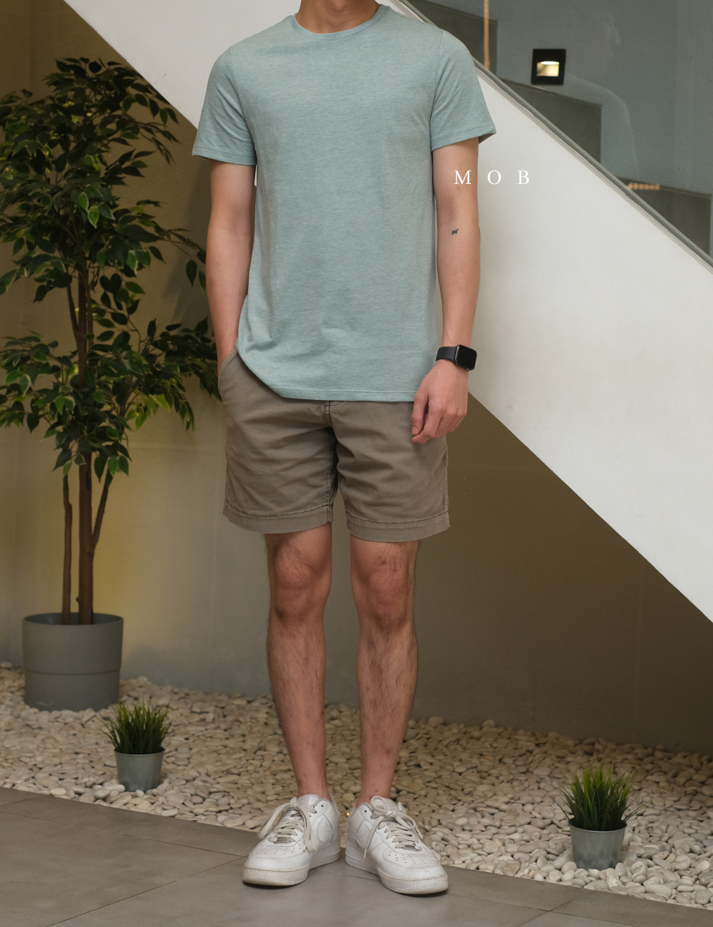 GFSST04002 Basic Lyndale SS Tee Aqua