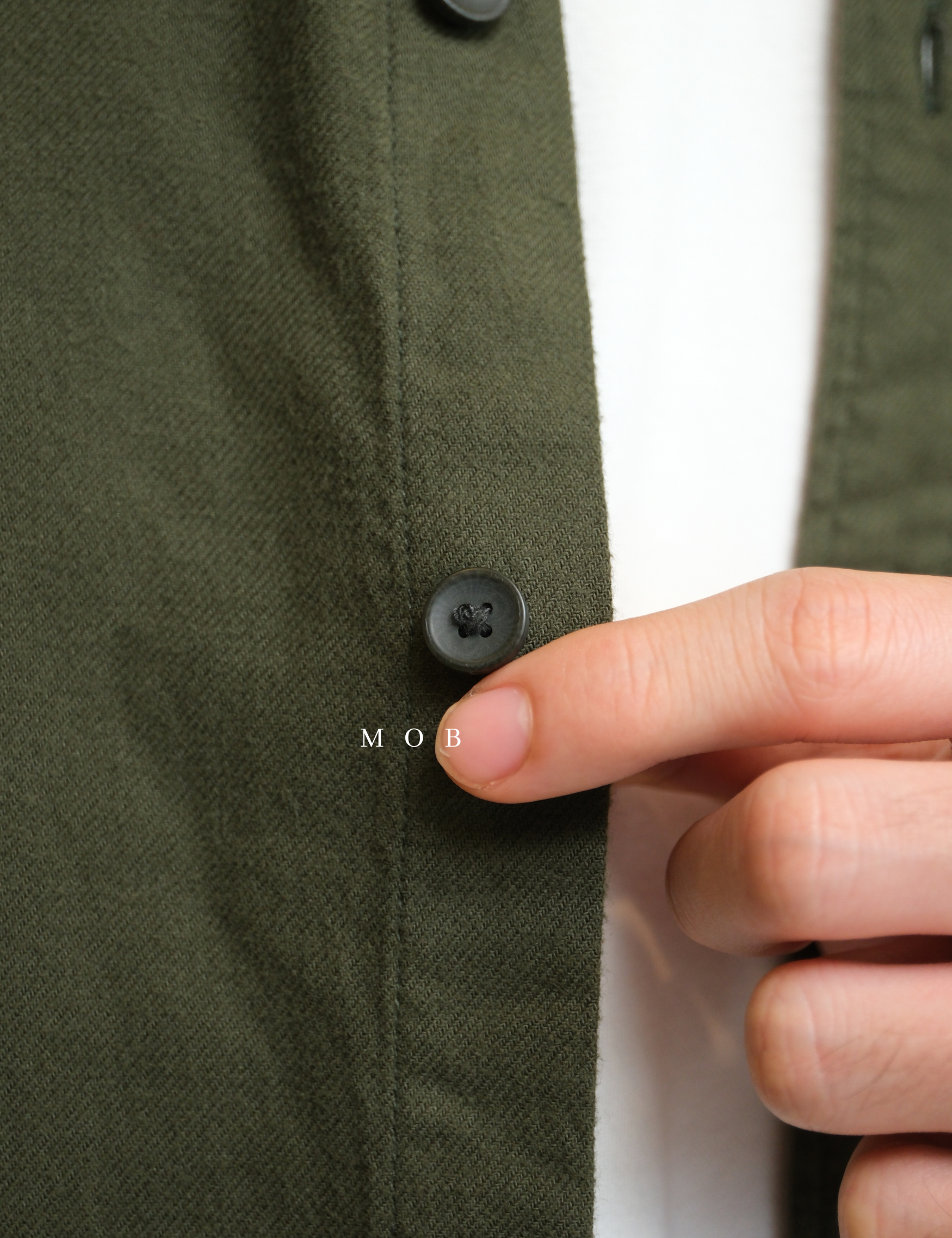 UNQLSS07007 Flannel LS Shirt Olive
