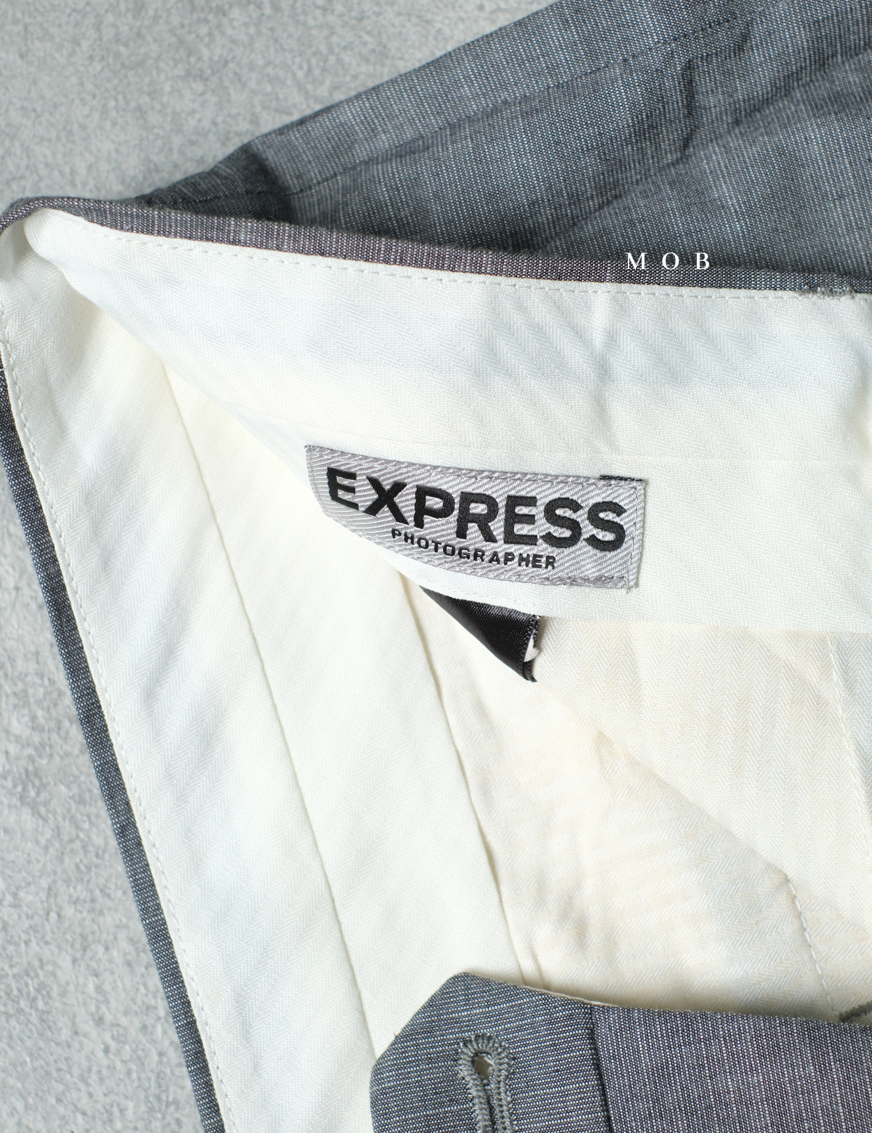 EXPT1702G Photographer Slim Pants Grey
