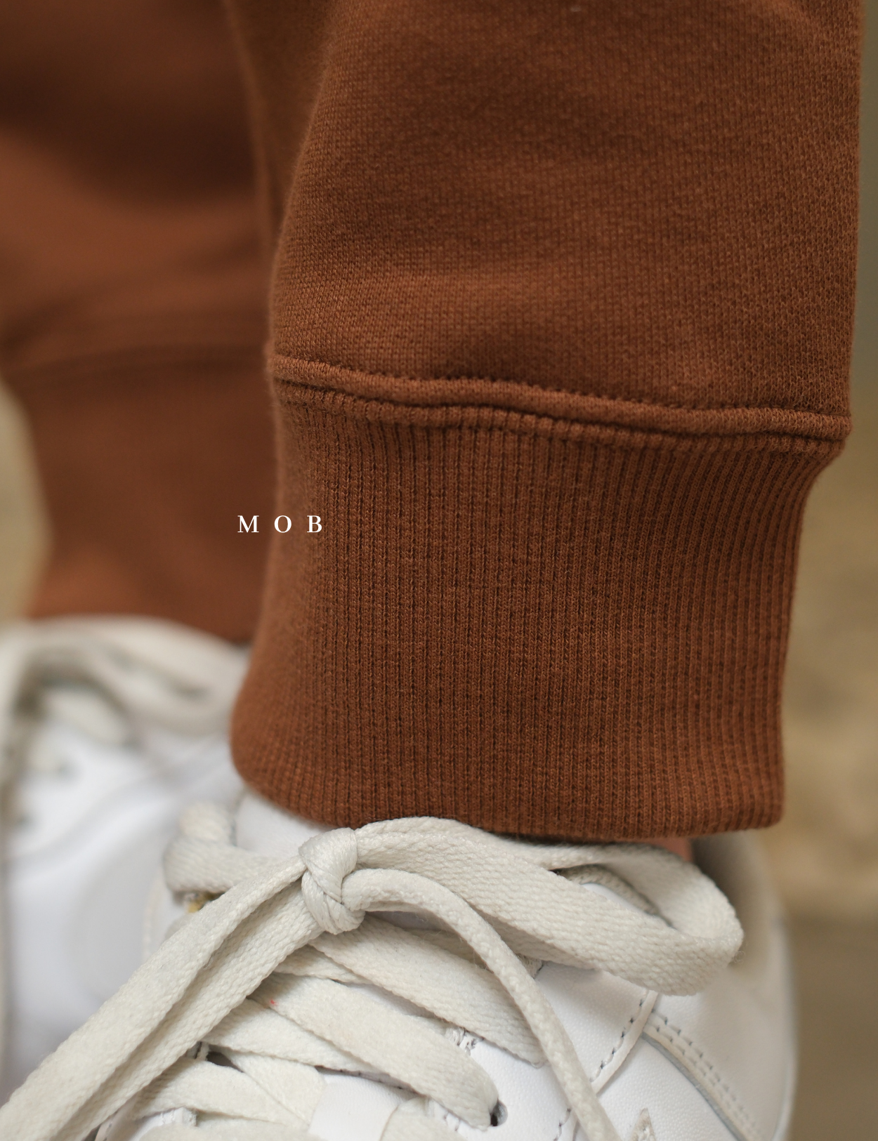 CHMPJP1601C Fleece Jogger Pants Dark Brown