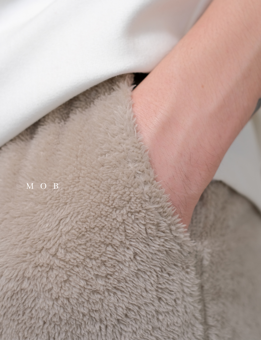 UNQJP04002 Easy Fluffy Pants Beige
