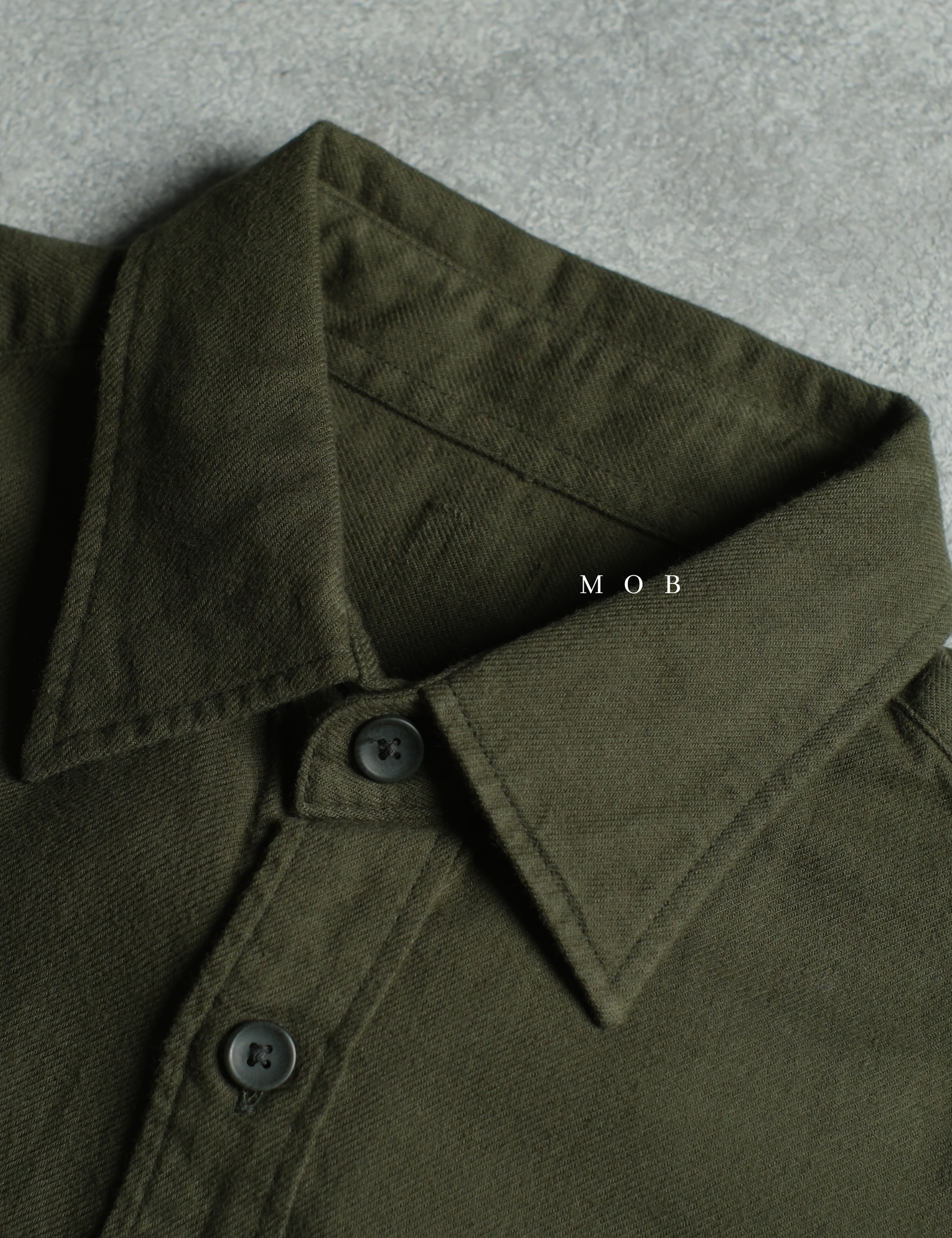 UNQLSS07007 Flannel LS Shirt Olive
