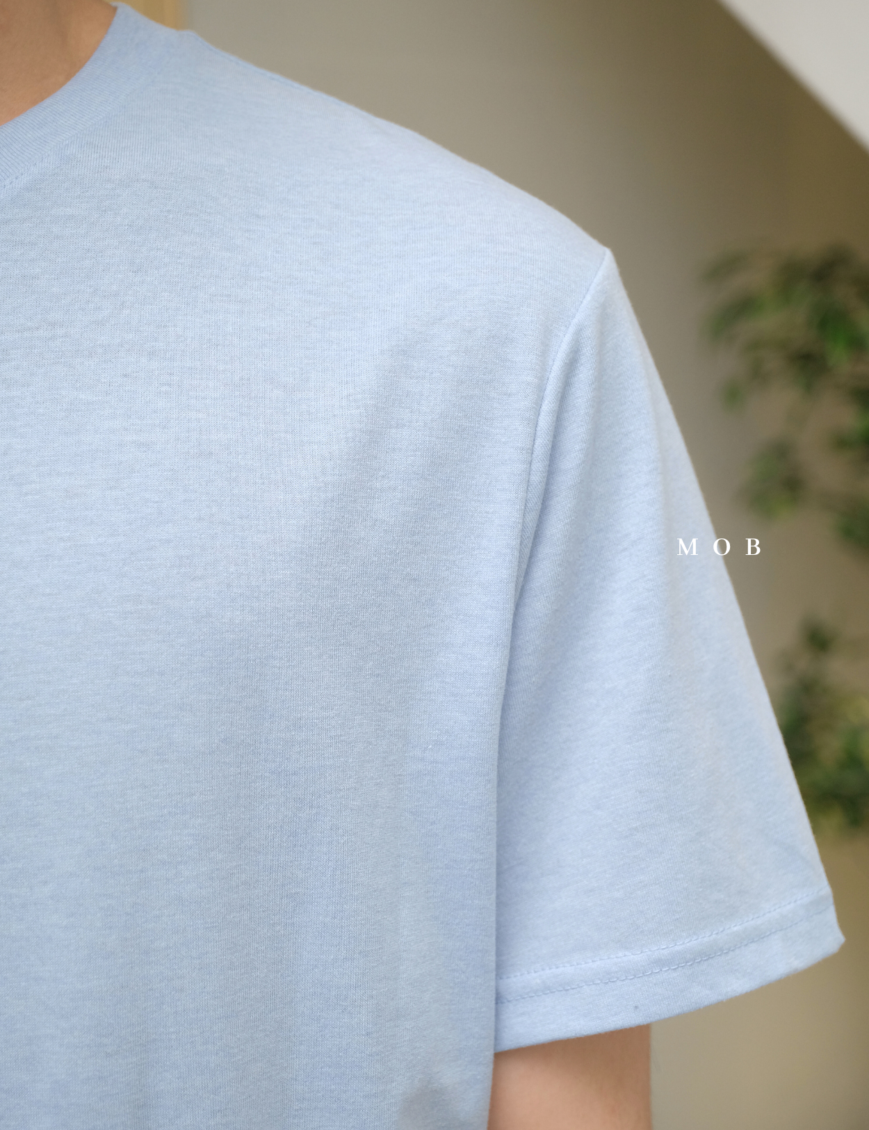 BRSST02002 Basic SS Tee Light Blue 