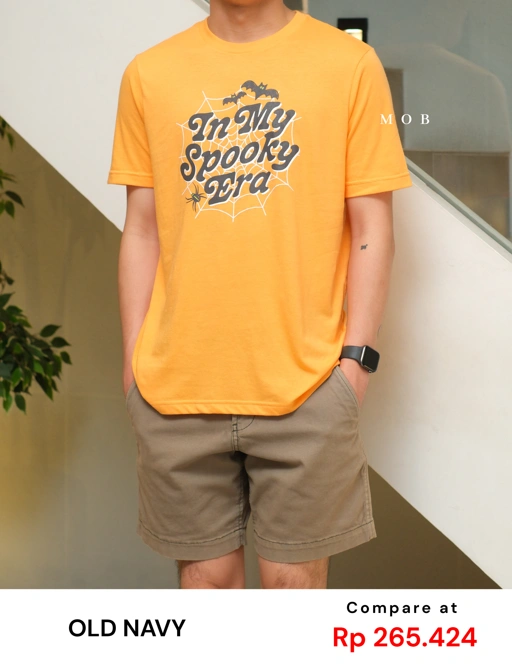 ONSST06004 In My Spooky Era SS Tee Orange