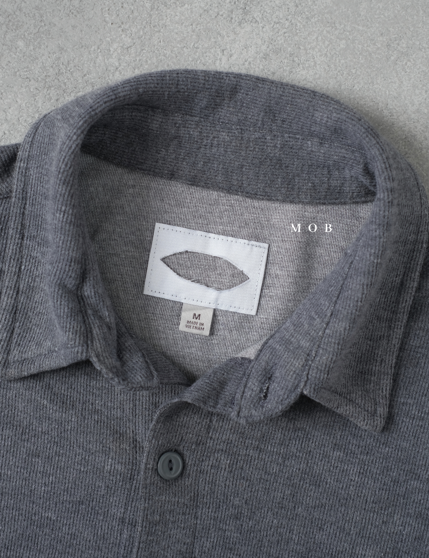 [BEST DEALS!] GFLSS01002 Knit Shirt Jacket Grey