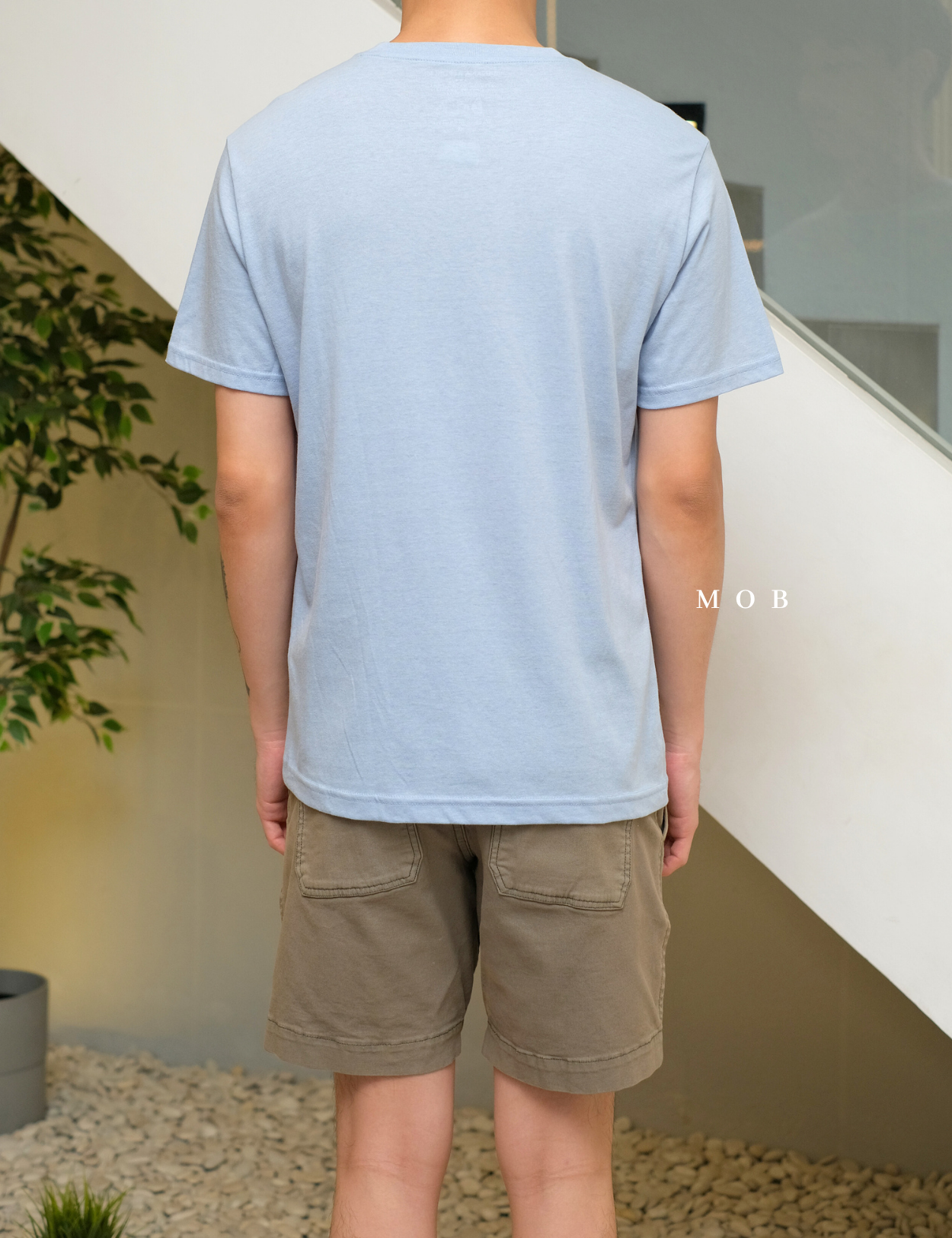 BRSST02002 Basic SS Tee Light Blue 