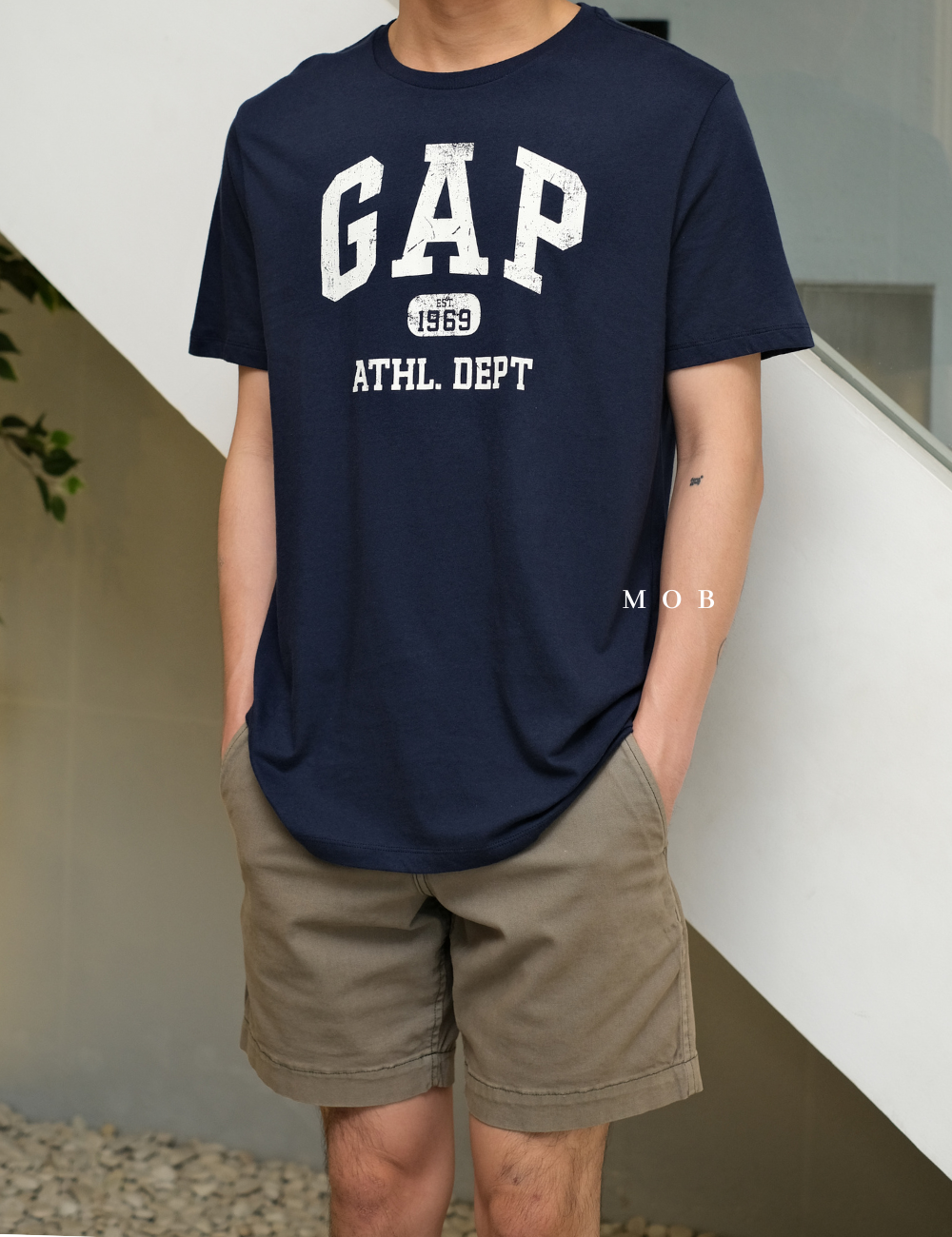 GPSST15020A Scratch Athletic Dept 1969 SS Tee Navy