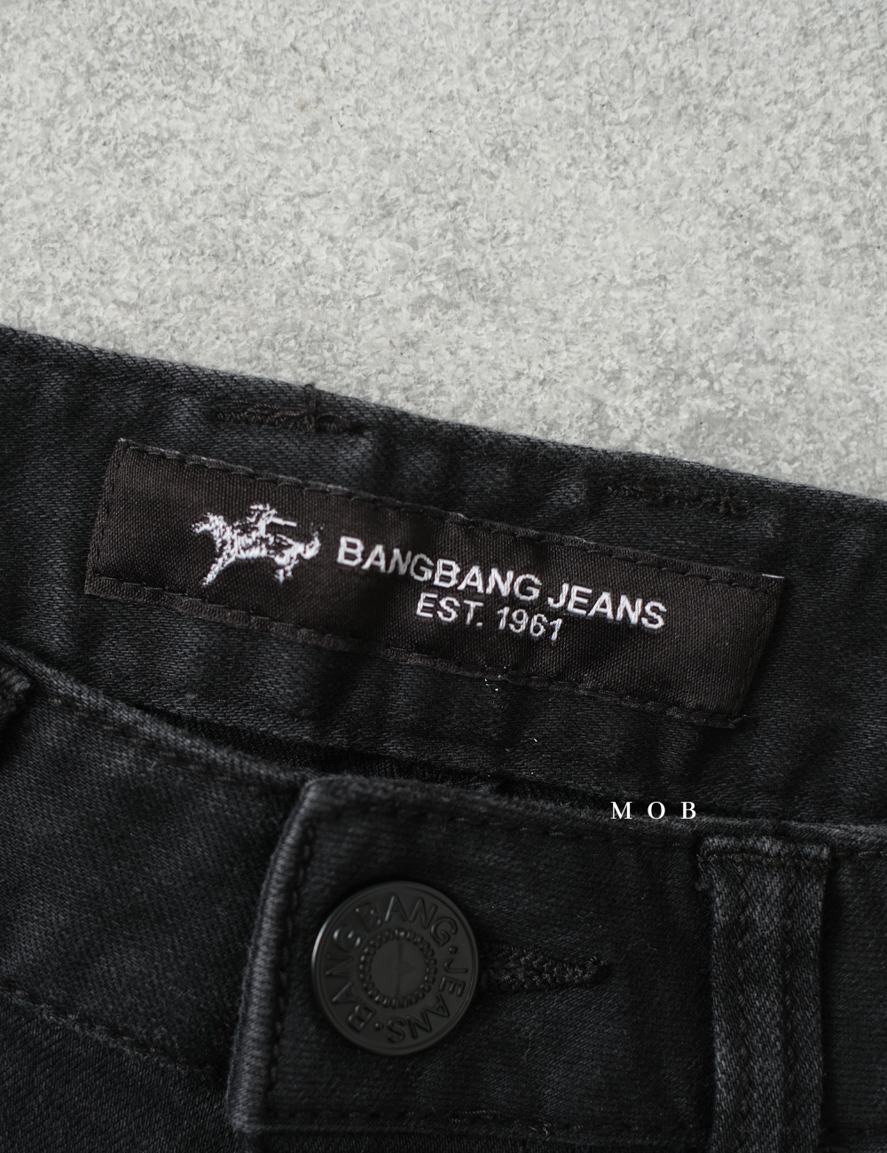BBGPT01002 Skinny Jeans Black Washed (26 & 28 ONLY)