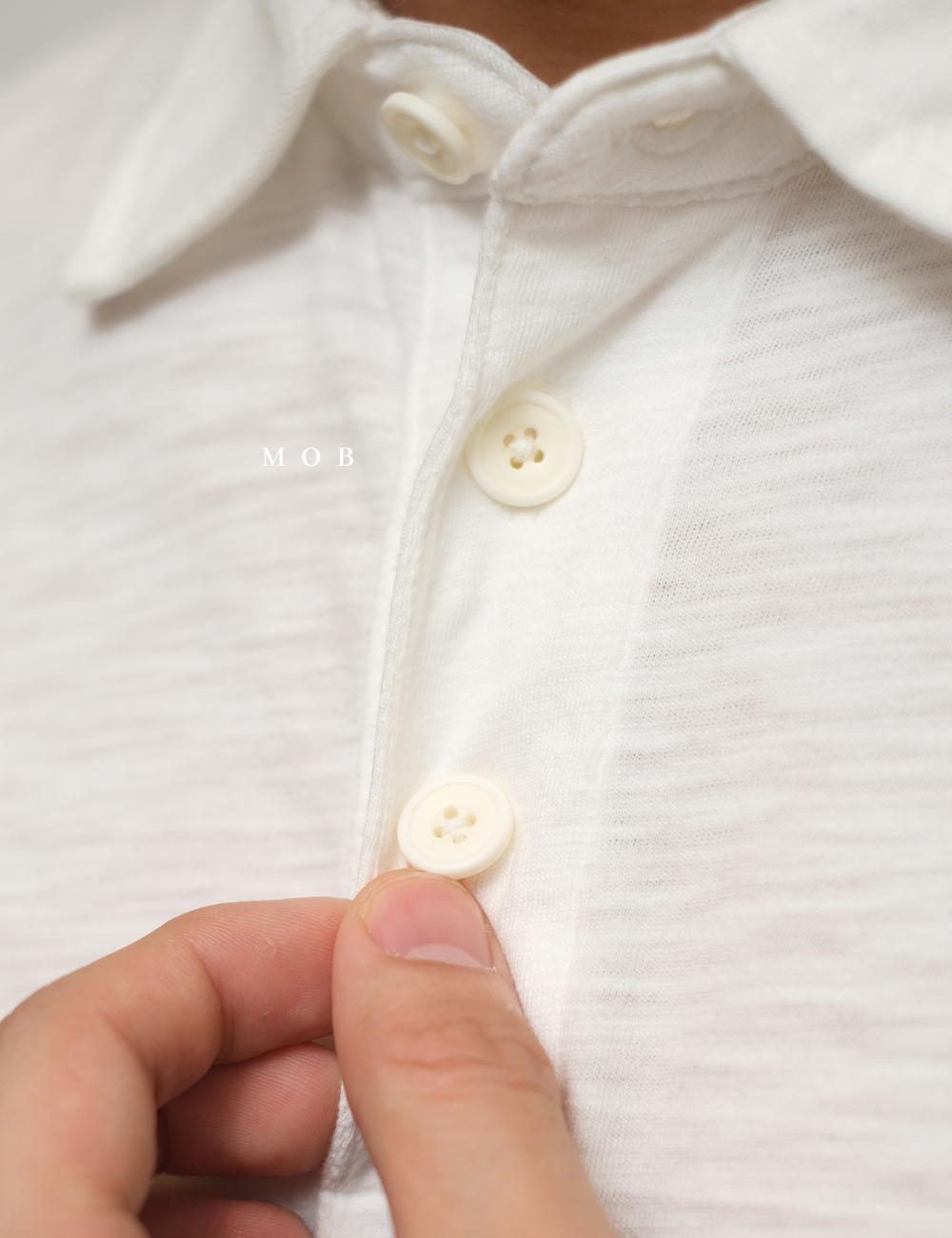 GPPS02003 Lived-In Polo SS Shirt White