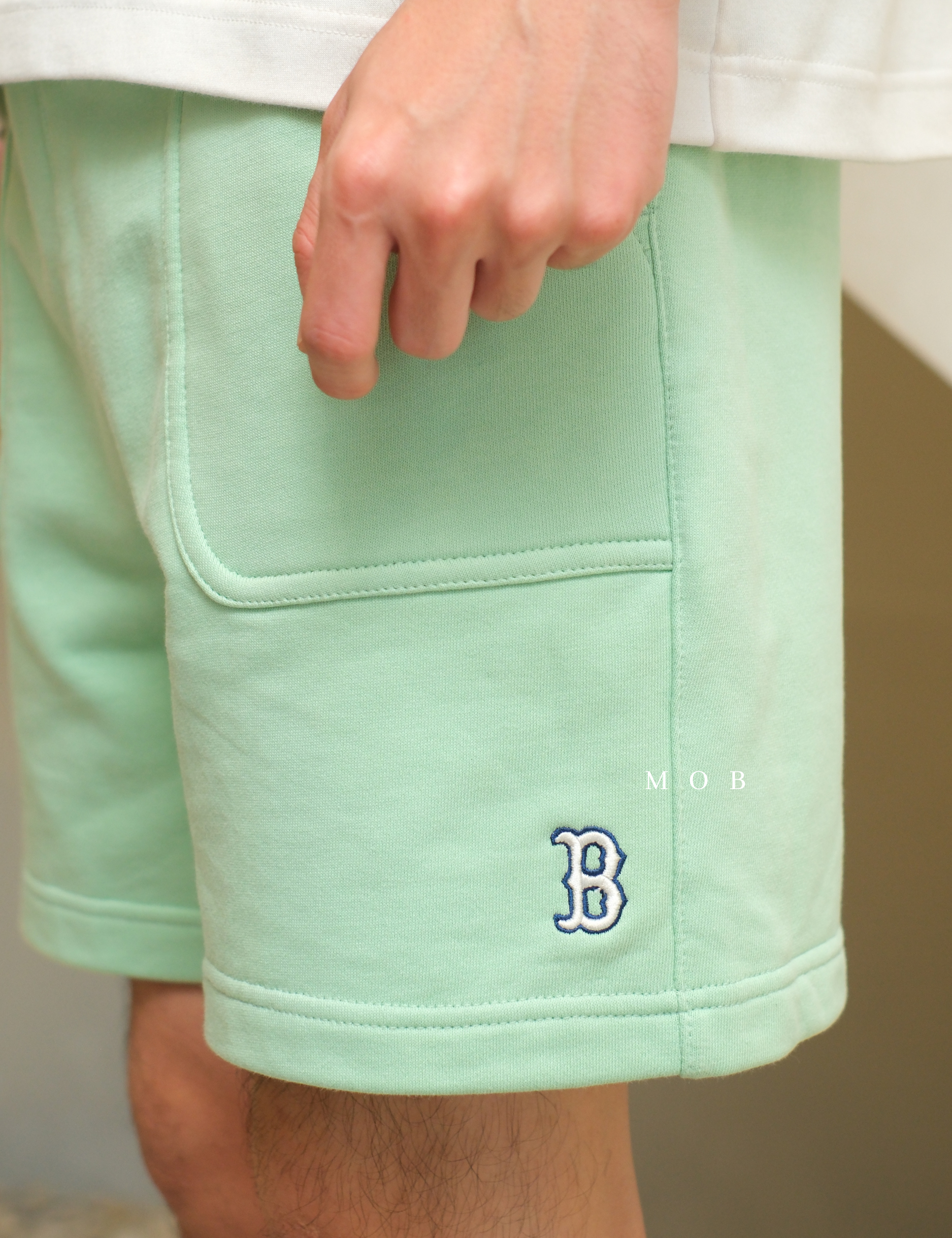 MLBSR01002 Boston Red Sox Shorts Mint