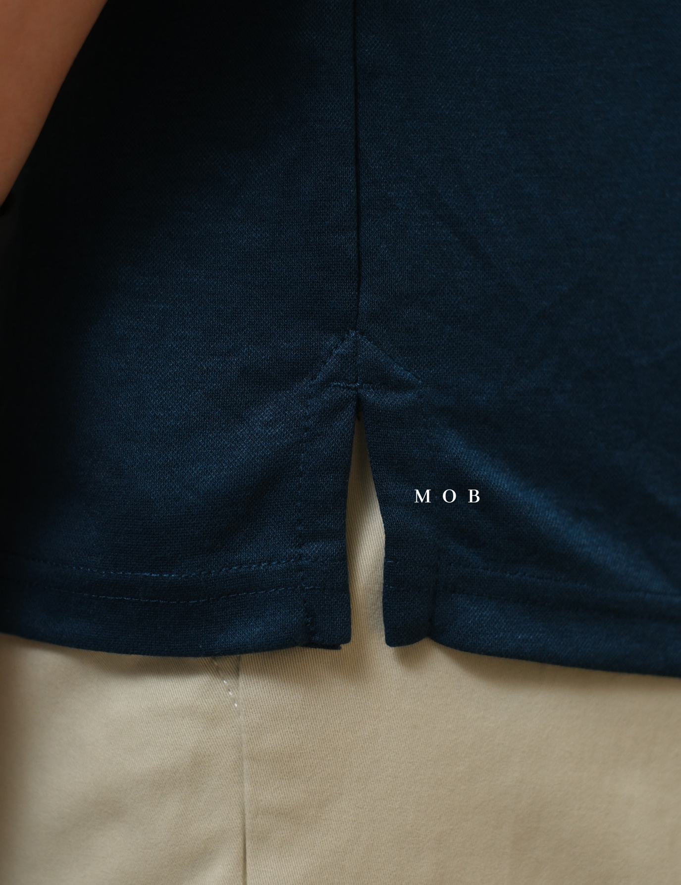 APTPLS01002 Premier Flex LS Polo Navy