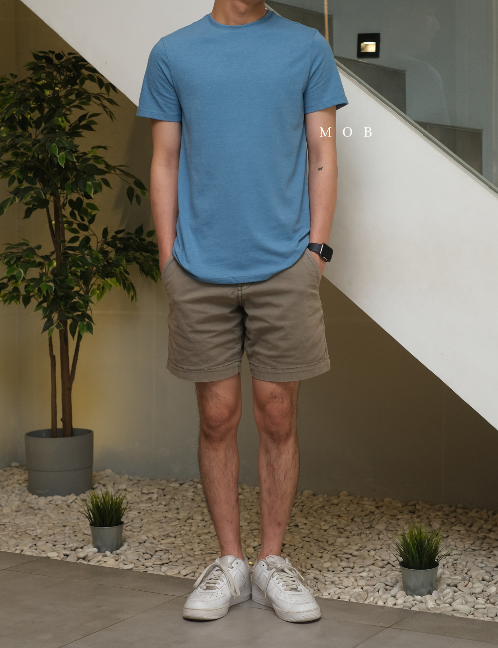 GFSST04006 Basic Lyndale SS Tee Blue