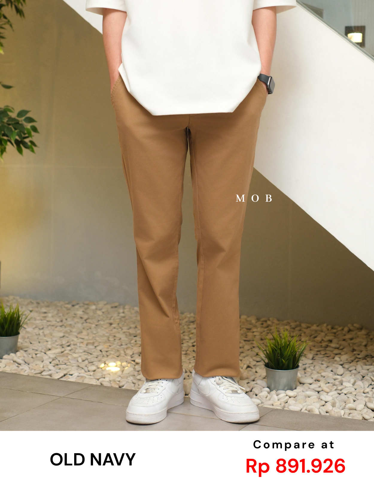 ONPT4205 Ultimate STRAIGHT Chinos Tan