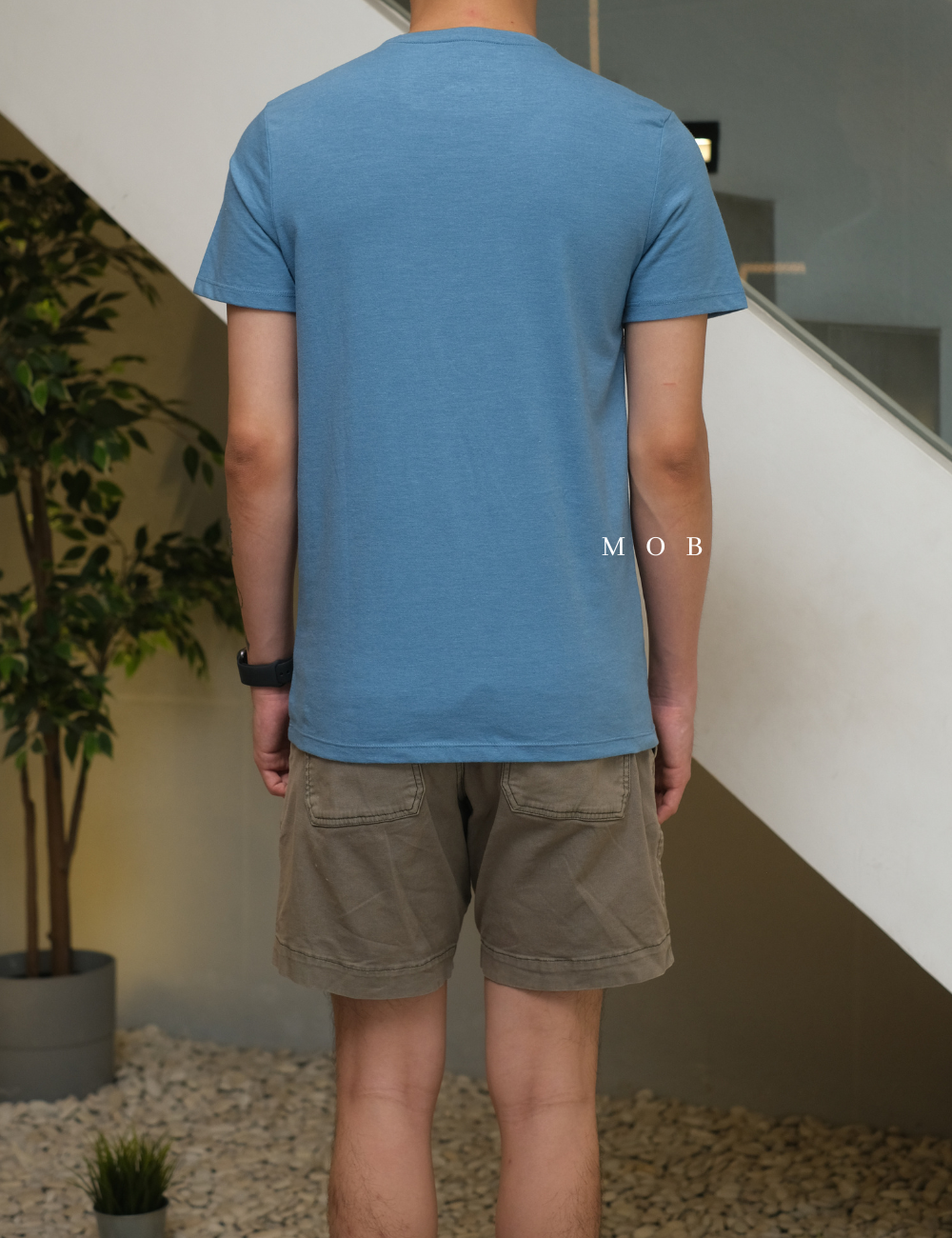 GFSST04006 Basic Lyndale SS Tee Blue