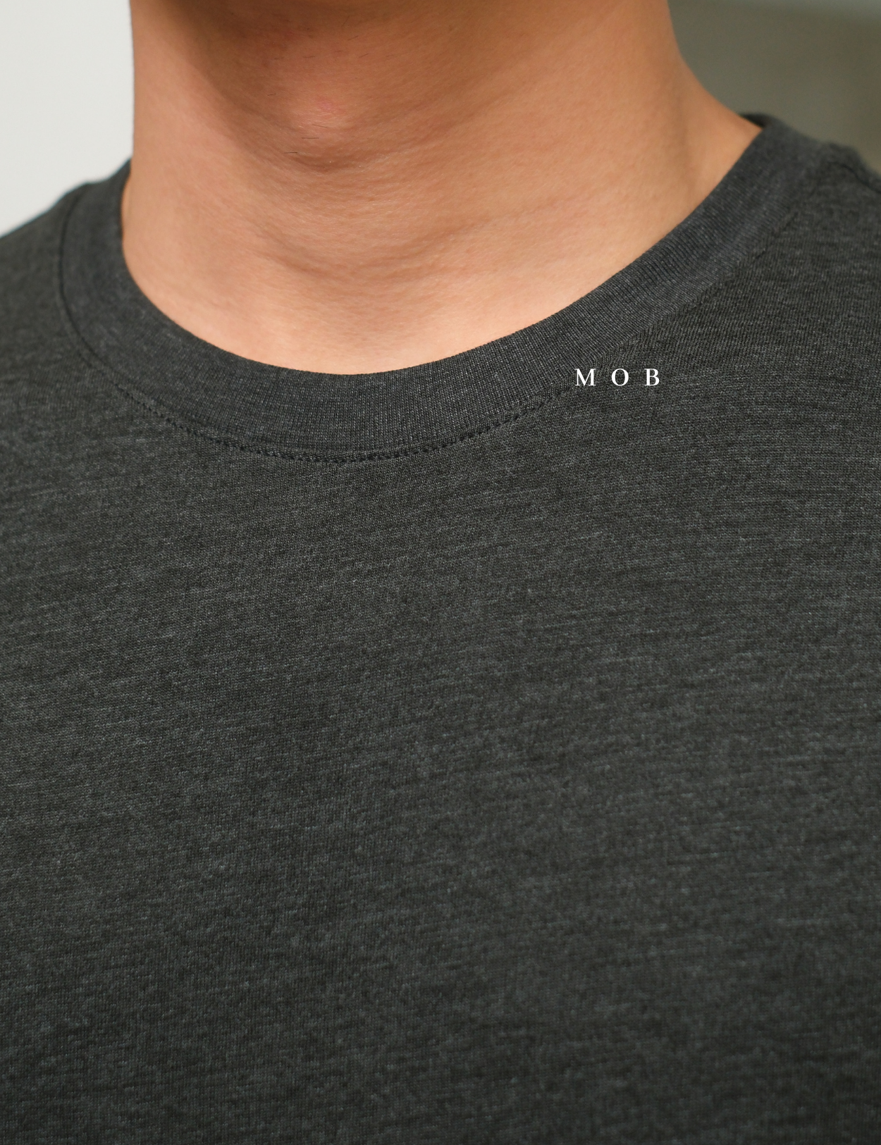 BRSST02004 Basic SS Tee Dark Grey Misty