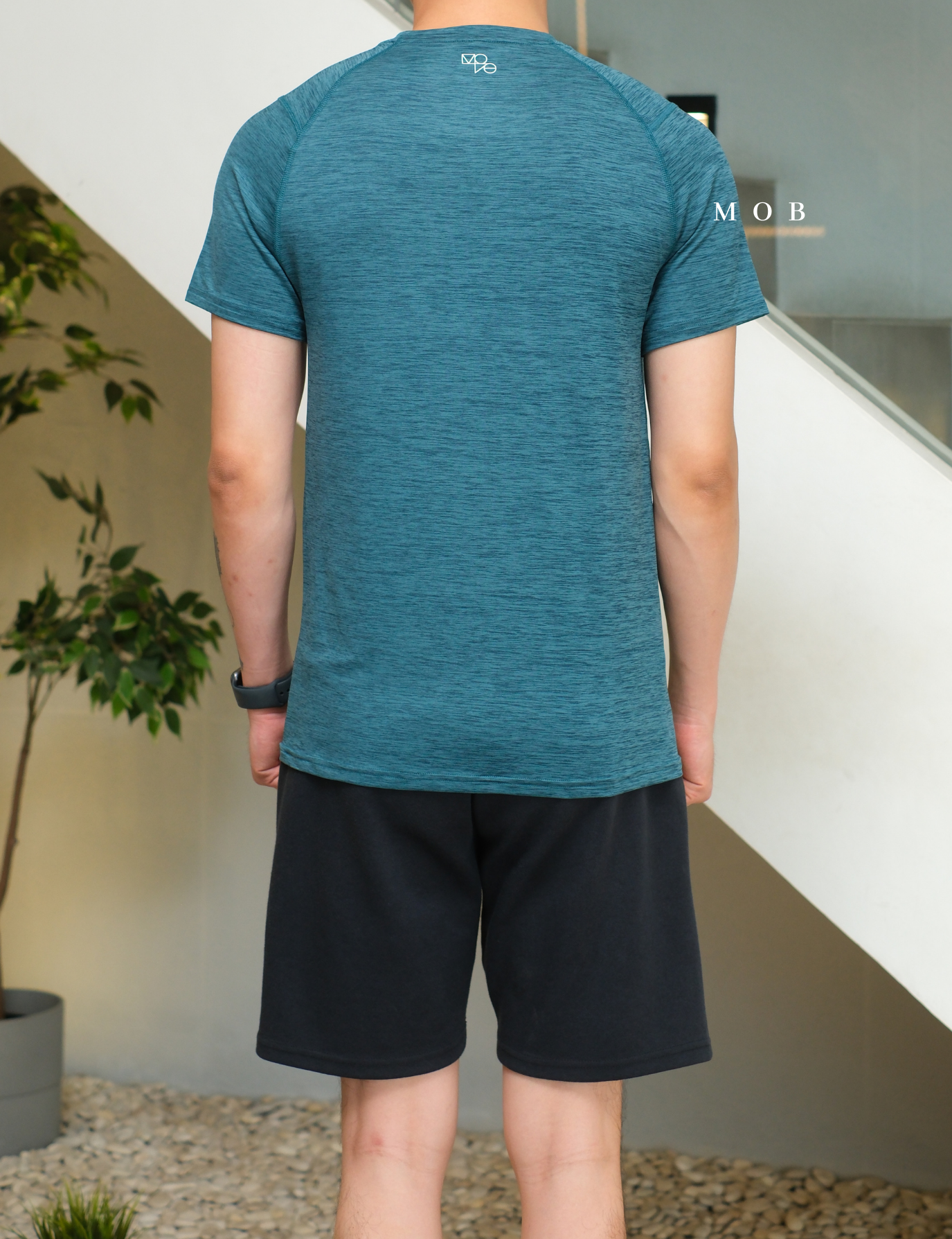 HMSST03002D DryMove SS Tee Coastal Blue Misty