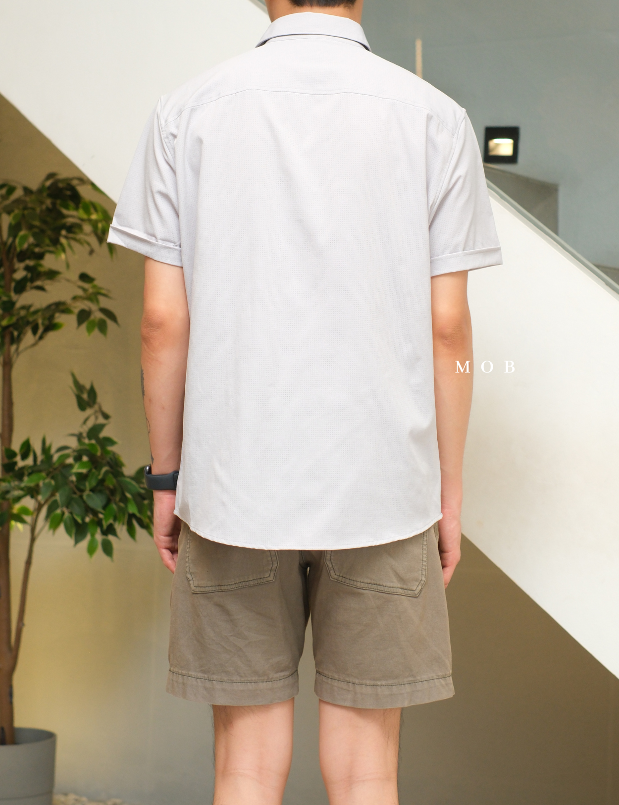 APTSSS03002 Slim Performance SS Shirt Cloud Grey