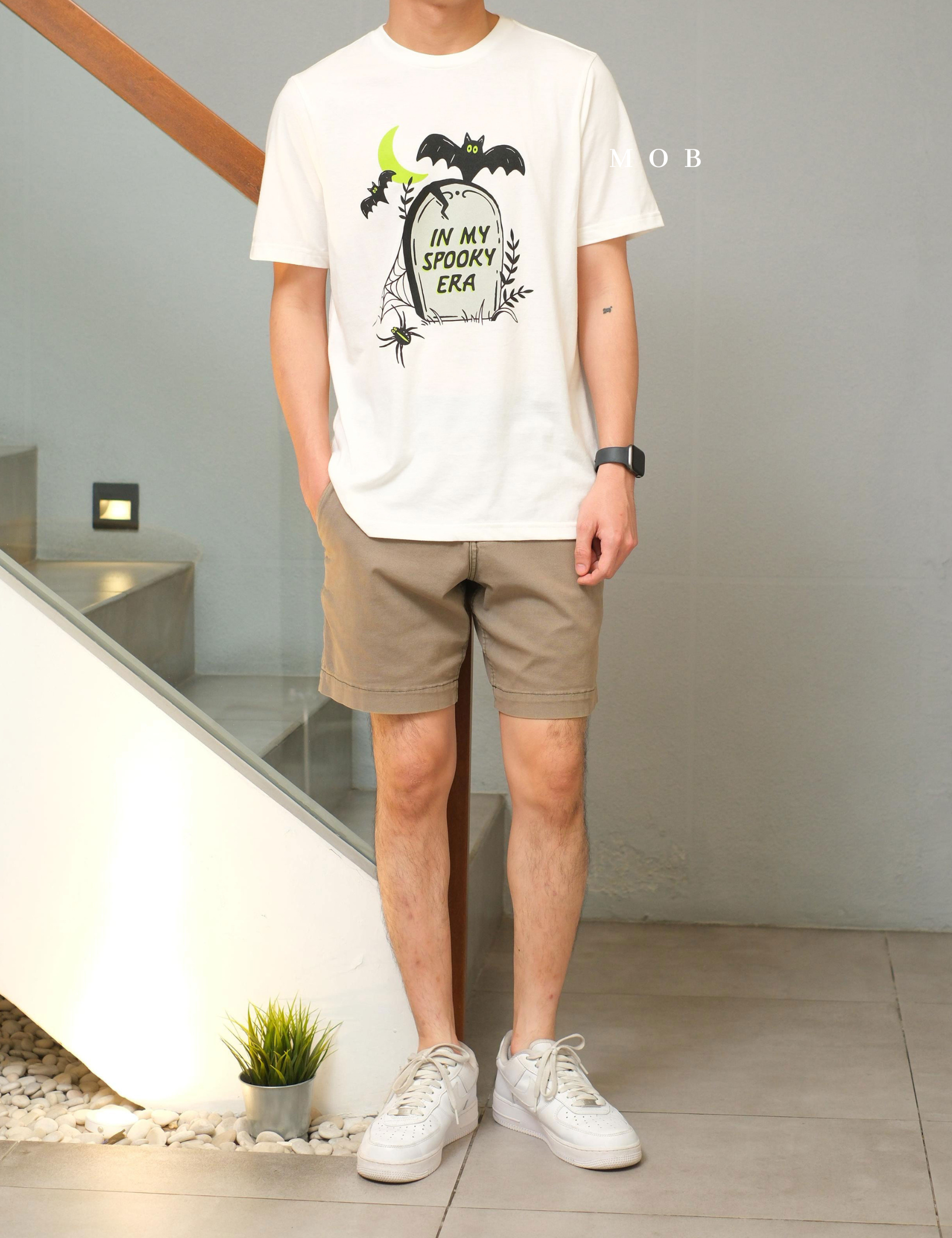ONSST06002 In My Spooky Era (Grave) SS Tee White