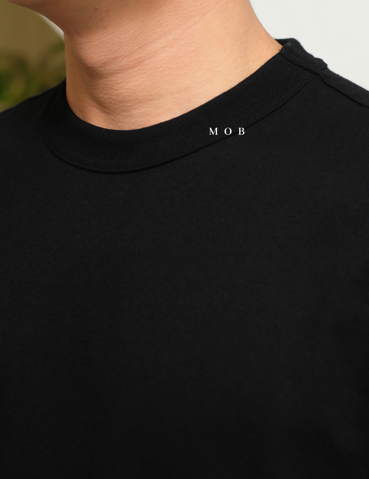 MODSST01001B Basic SS Tee Black