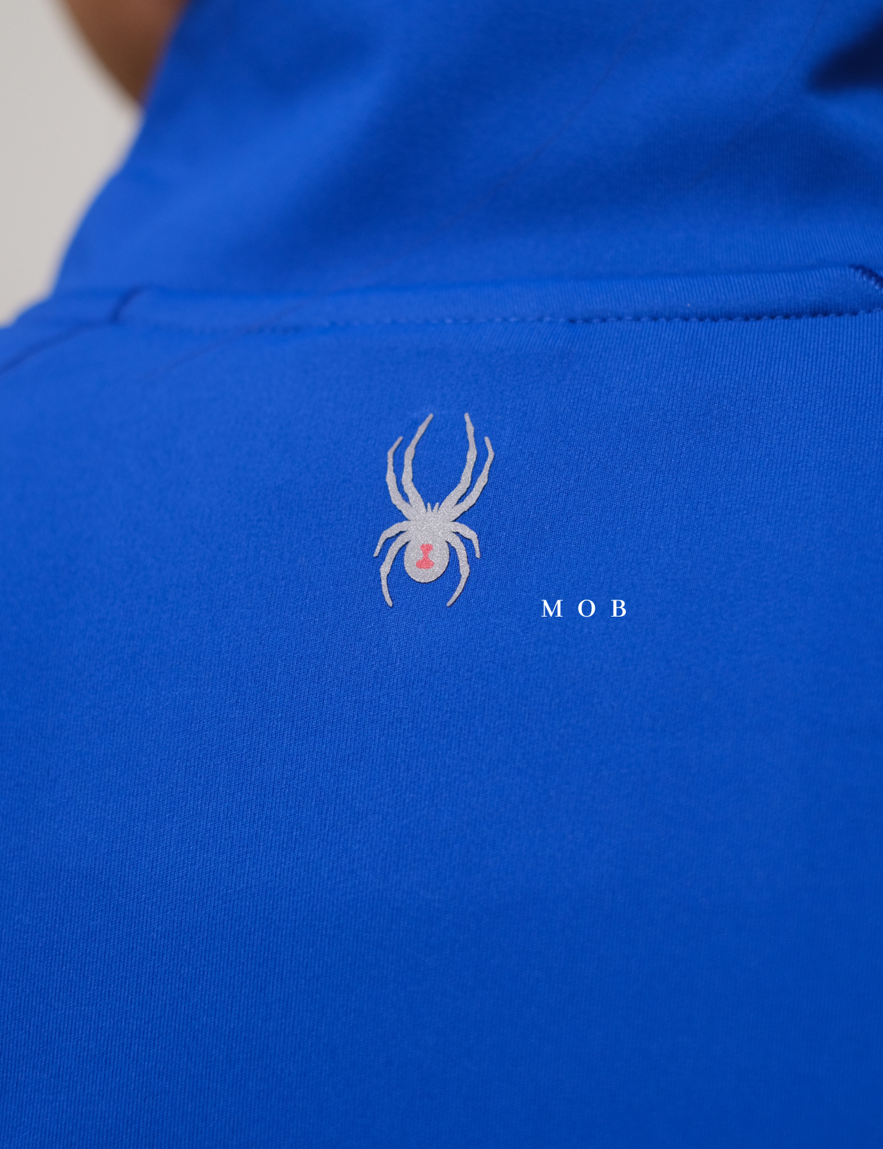 SPYJ02001B Active Zip Up Jacket Blue