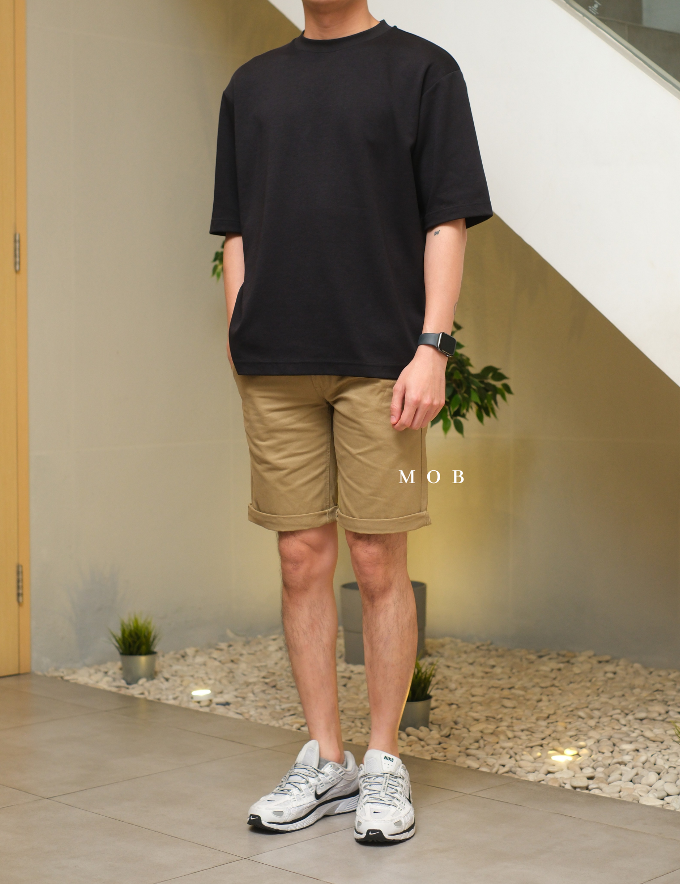 WESR01001 Slim Chino Shorts Khaki