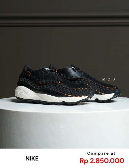 Image of NKSSH03002A Air Footscape Woven Premium Shoes Black Croc