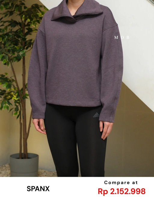 Image of SAXJ01001 AirEssentials Brushed Collared Jacket Storm Purple