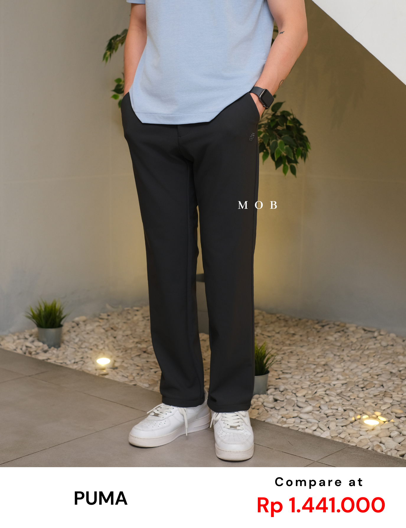PMPT01001 Bonding Pants Dark Grey