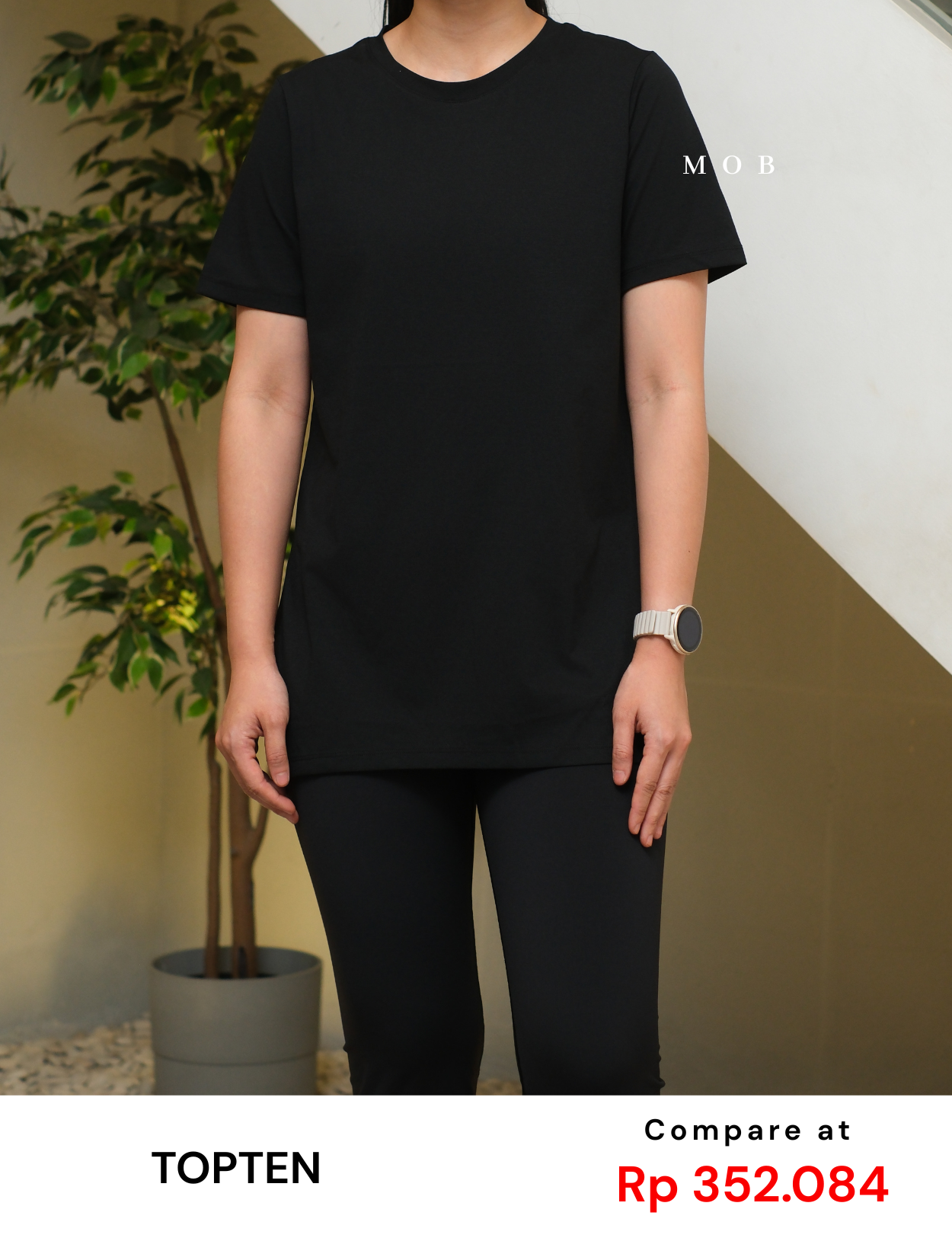 TOPSST03001A UV & Cooling SS Tee Black