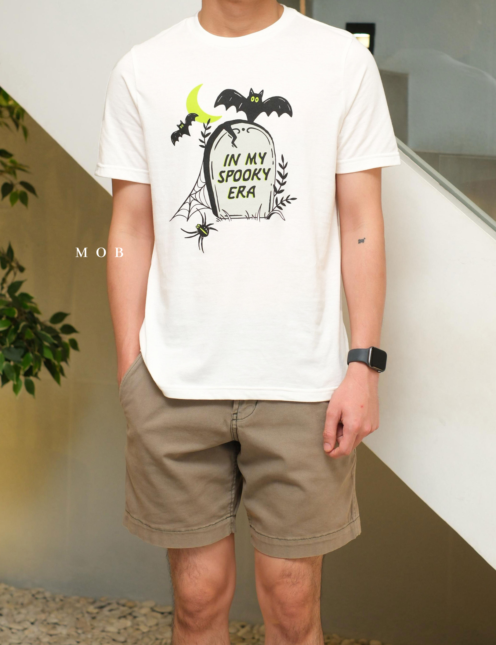 ONSST06002 In My Spooky Era (Grave) SS Tee White